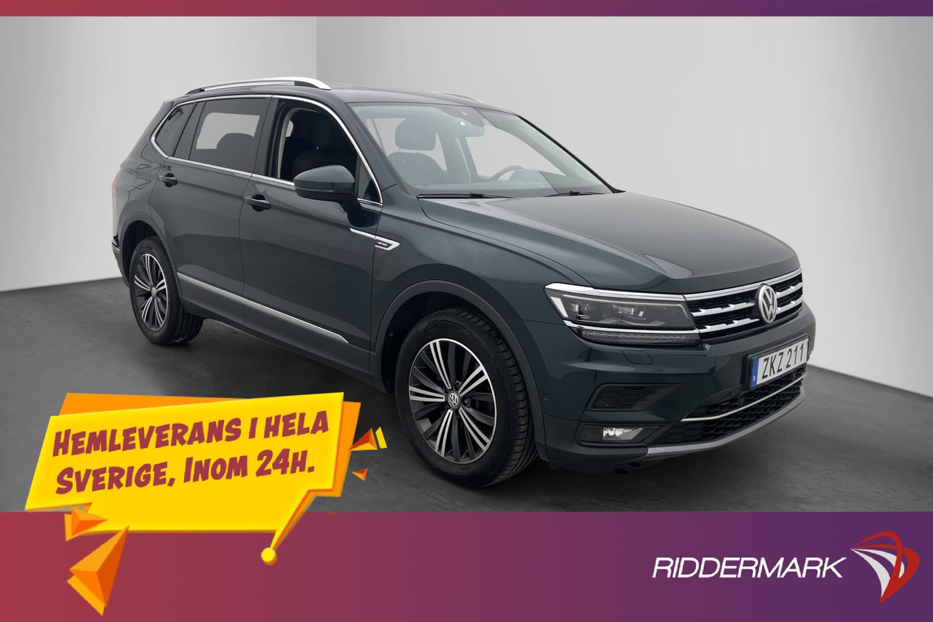 Volkswagen Tiguan Allspace 2.0 TDI 4M 7 Sits Värmare Cockpit