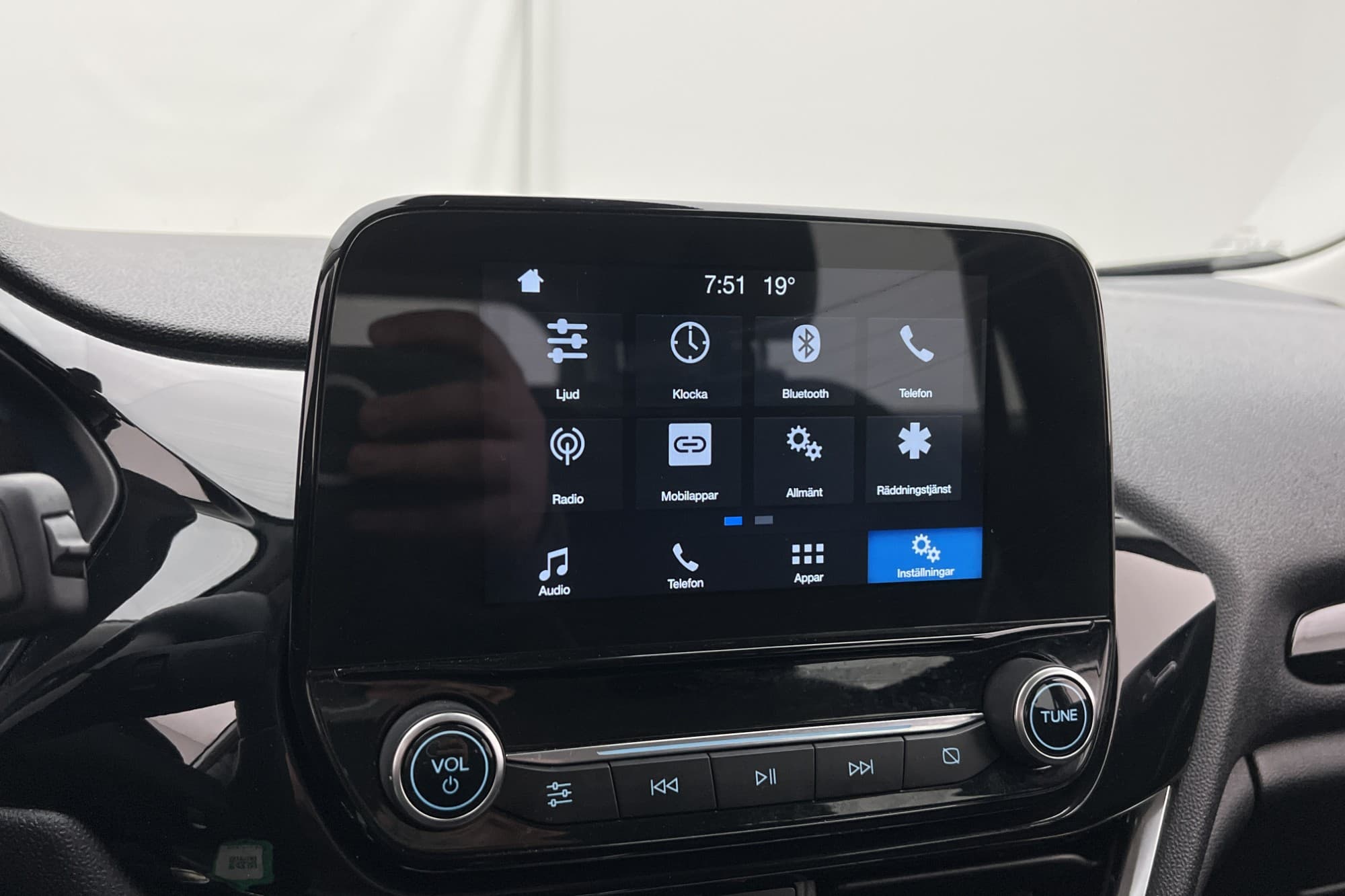 Ford Fiesta EcoBoost 100hk Titanium Adaptiv-fart Bluetooth 
