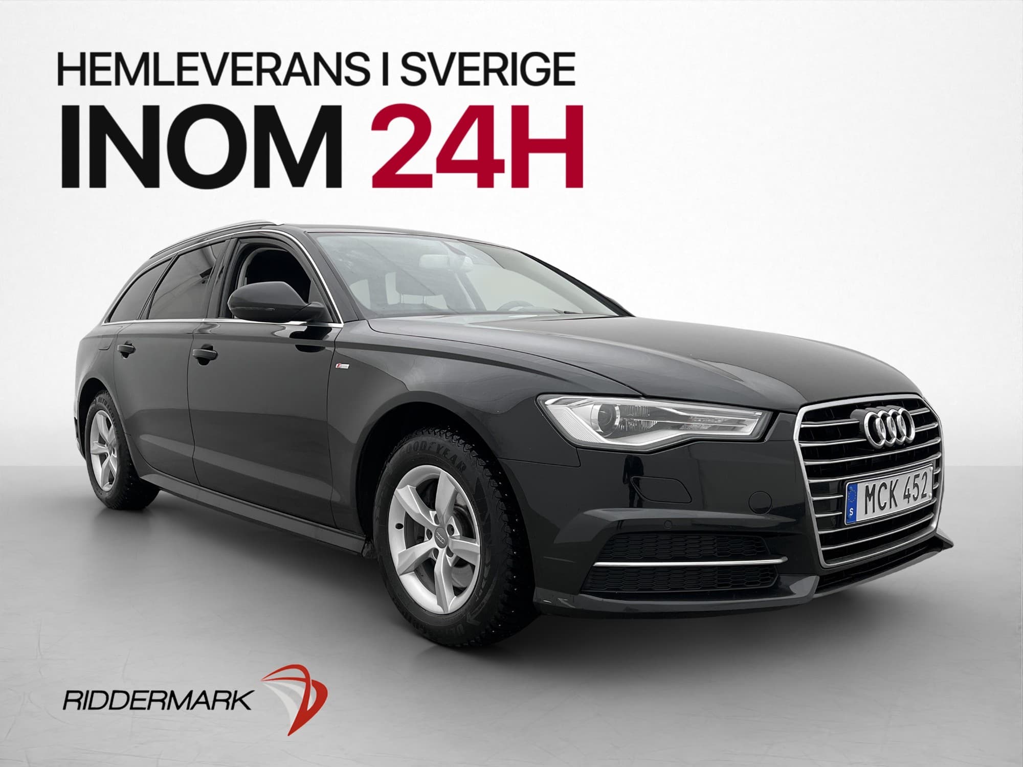 Audi A6 2.0 TDI S-Line  P-Sensorer Farthållare Keyless Navi