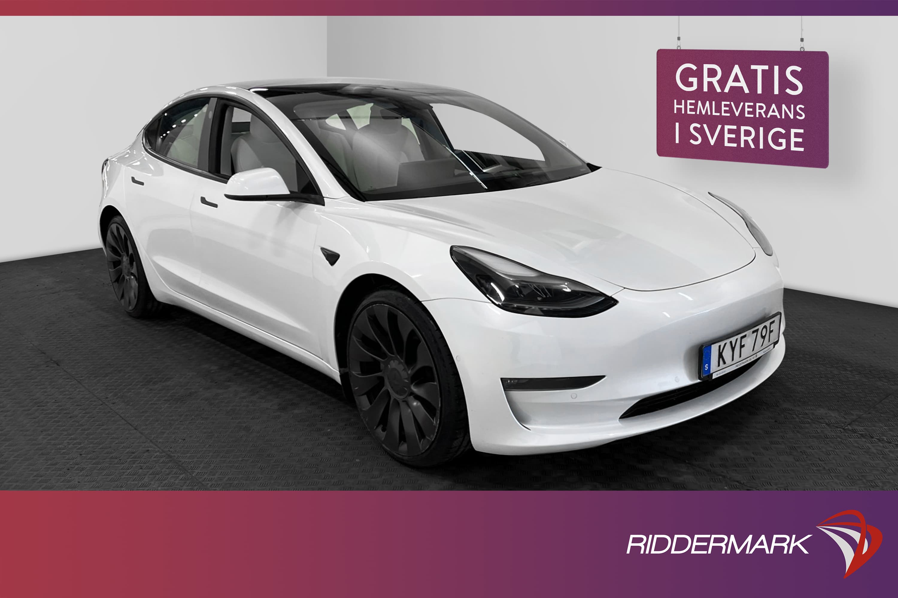 Tesla Model 3 Performance 513hk