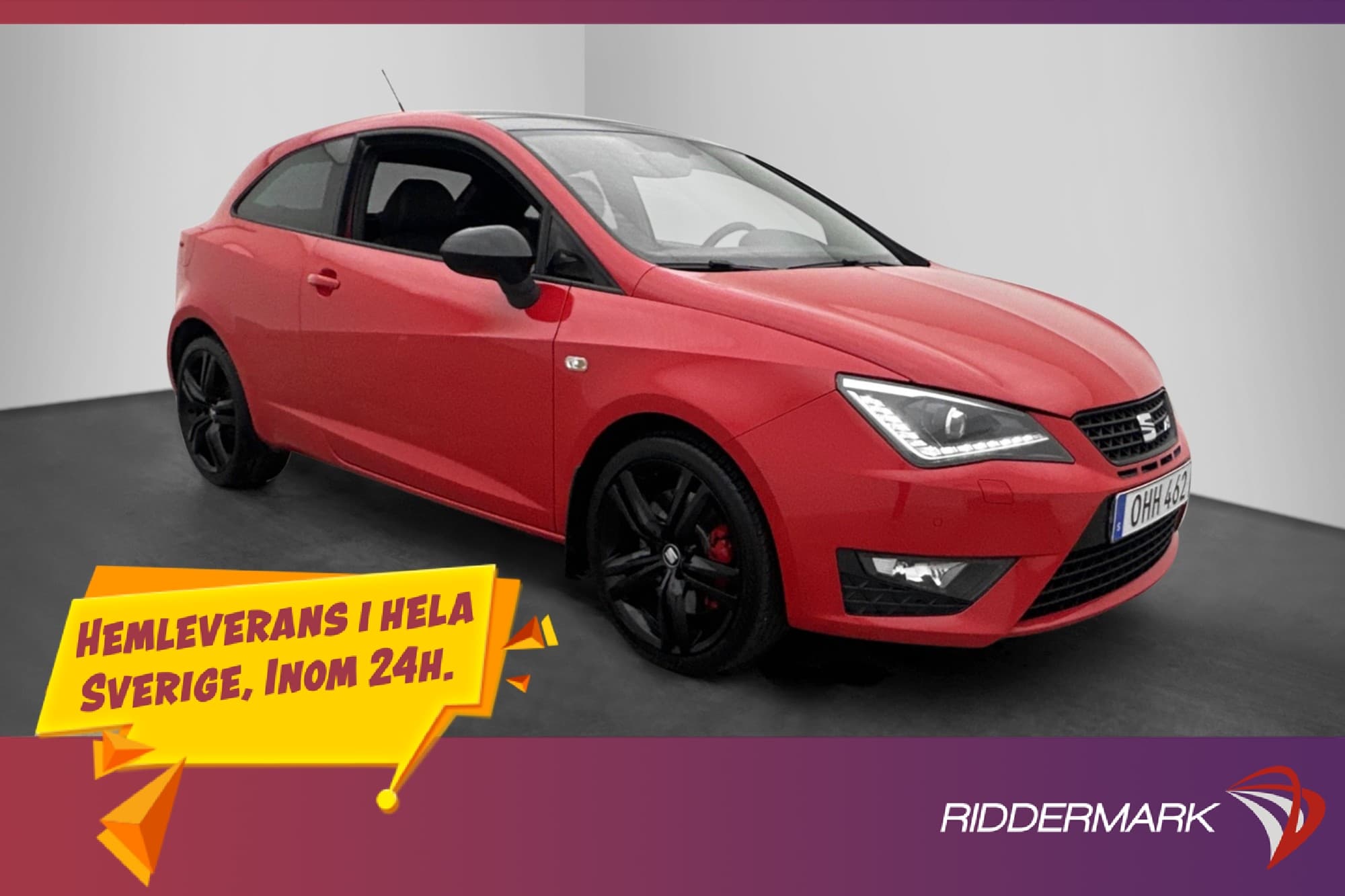 Seat Ibiza Cupra 1.8 TSI 192hk Taklucka CarPlay Navi
