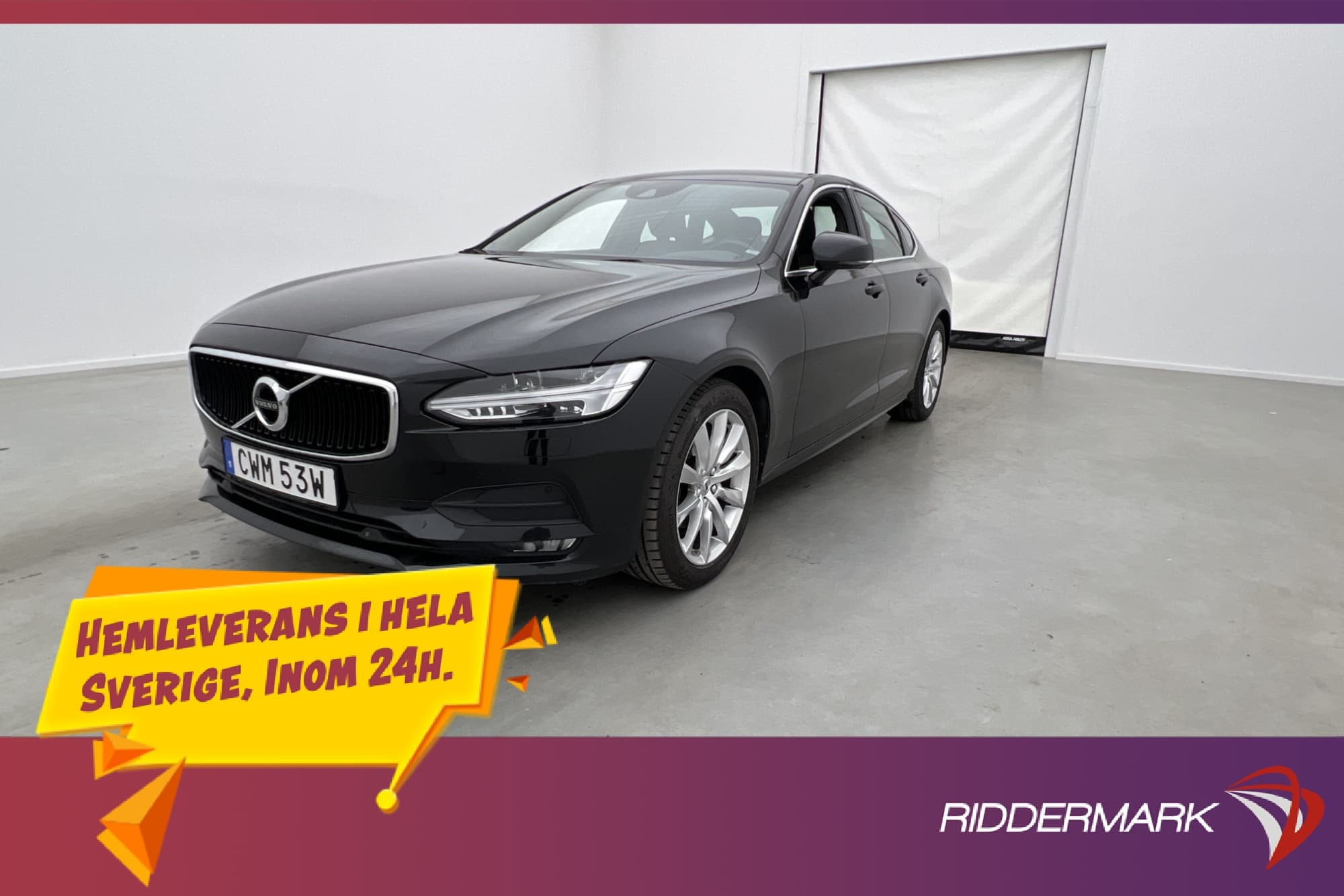 Volvo S90 T4 Advanced VOC Värmare Kamera Navi CarPlay BLIS
