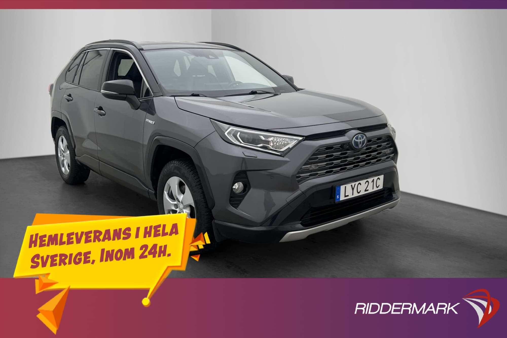 Toyota RAV4 222hk AWD Motorvärmare Dragkrok Kamera