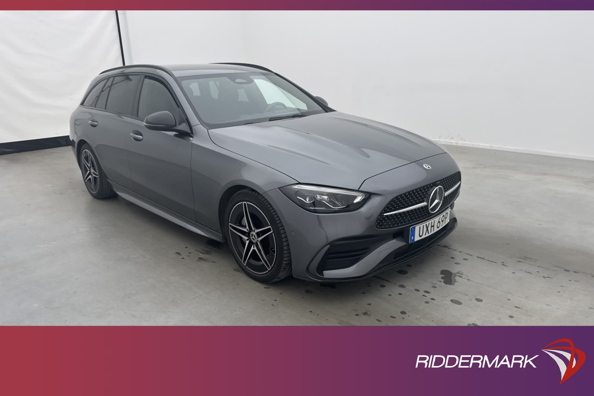 Mercedes-Benz C 220 T d 4M 200hk AMG D-Värmare Drag MOMS