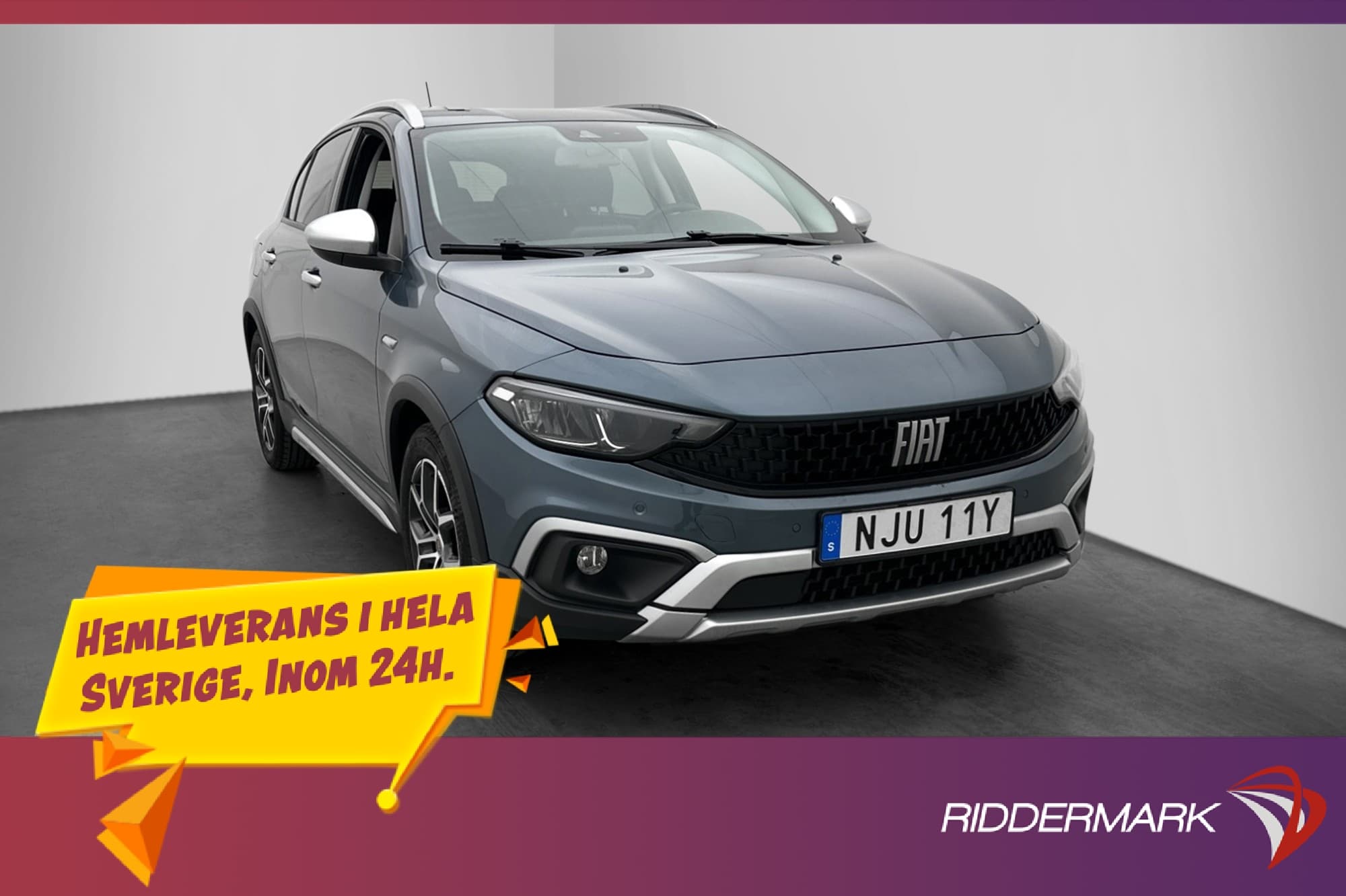 Fiat Tipo Cross 1.0 T3 Kamera Dragkrok CarPlay Adaptiv-fart