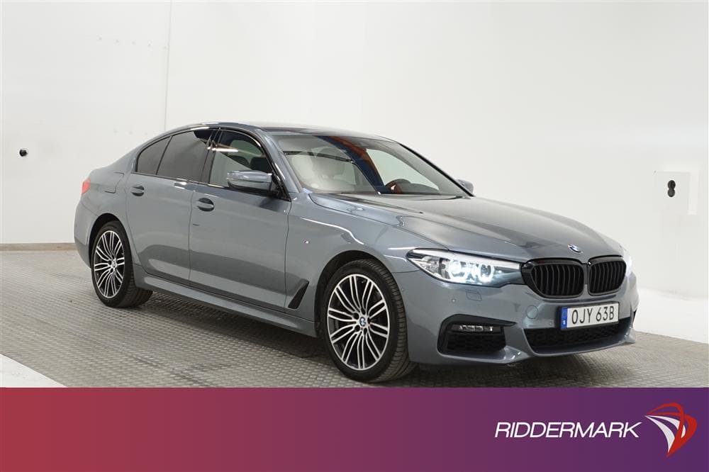 BMW 520 d xDrive 190hk M-sport Värmare HiFi kamera GPS Drag