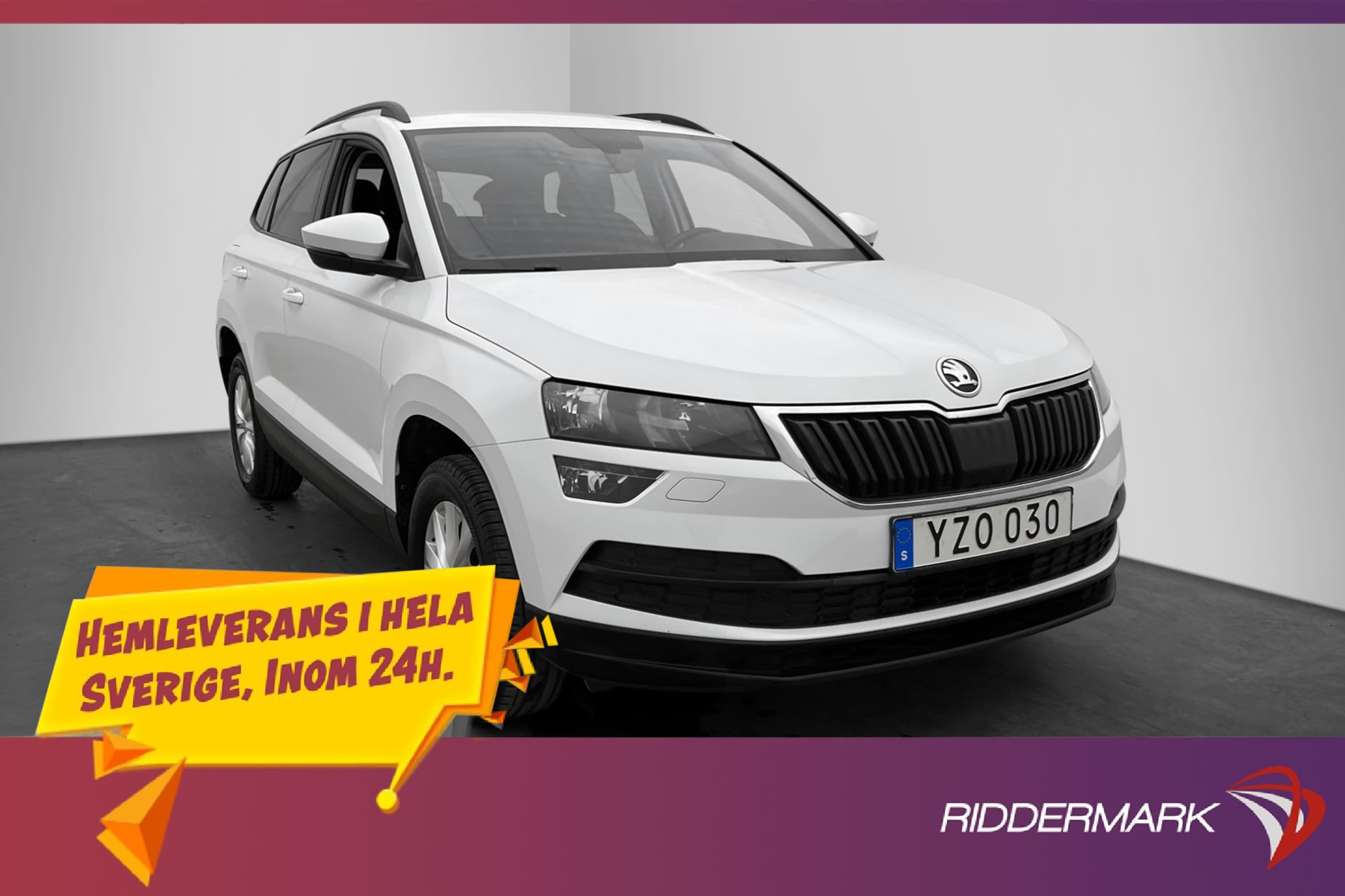 Skoda Karoq TSI 115hk Ambition Sensorer CarPlay Rattvärme