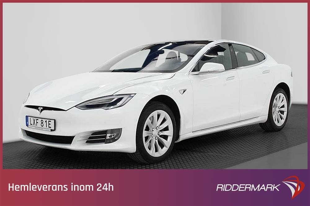 Tesla Model Standard Range AWD Luftfjädring AP Sv-såldexteriör