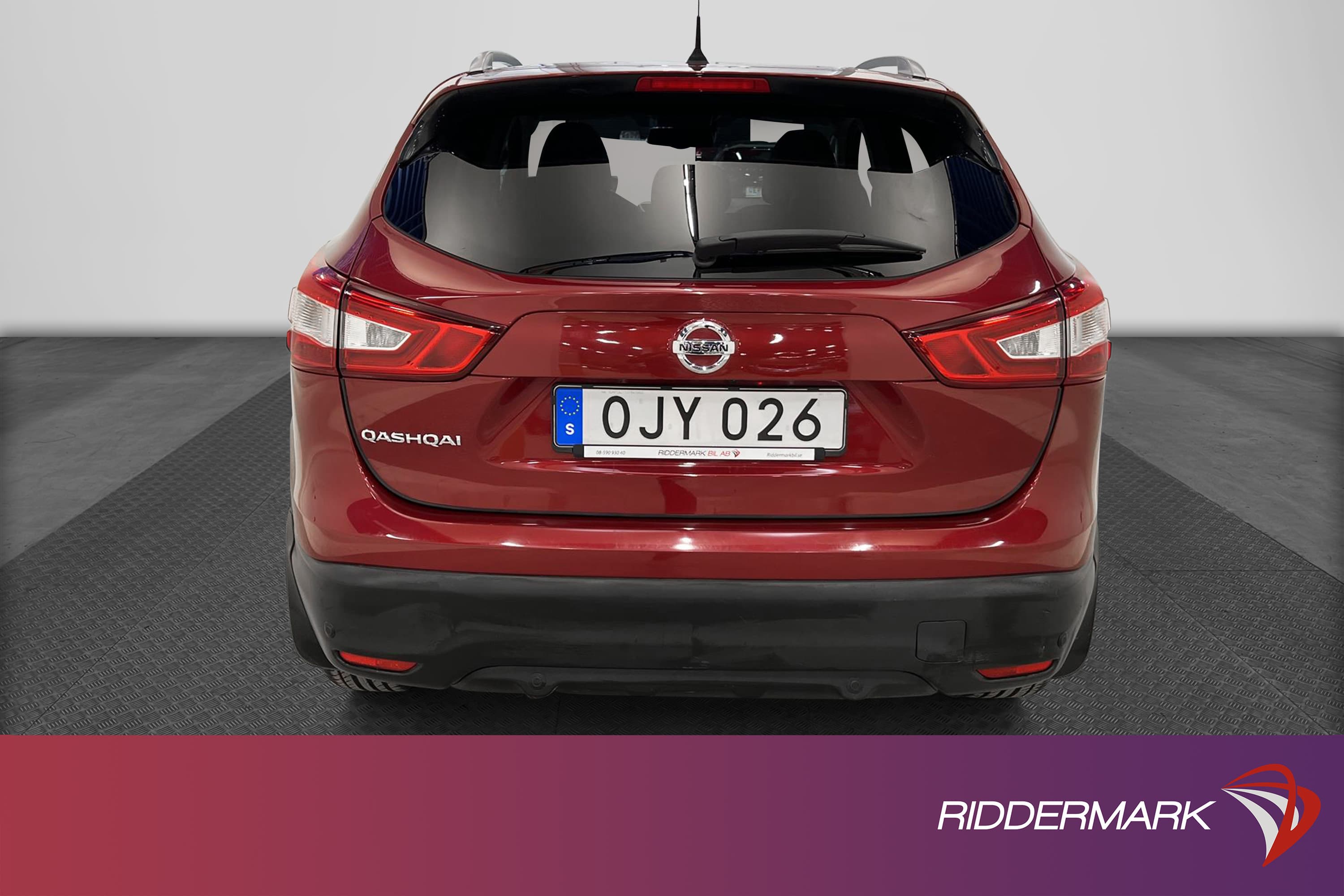 Nissan Qashqai 1.2 115hk 2 Brukare M&K-Värm Pano 360 Navi 