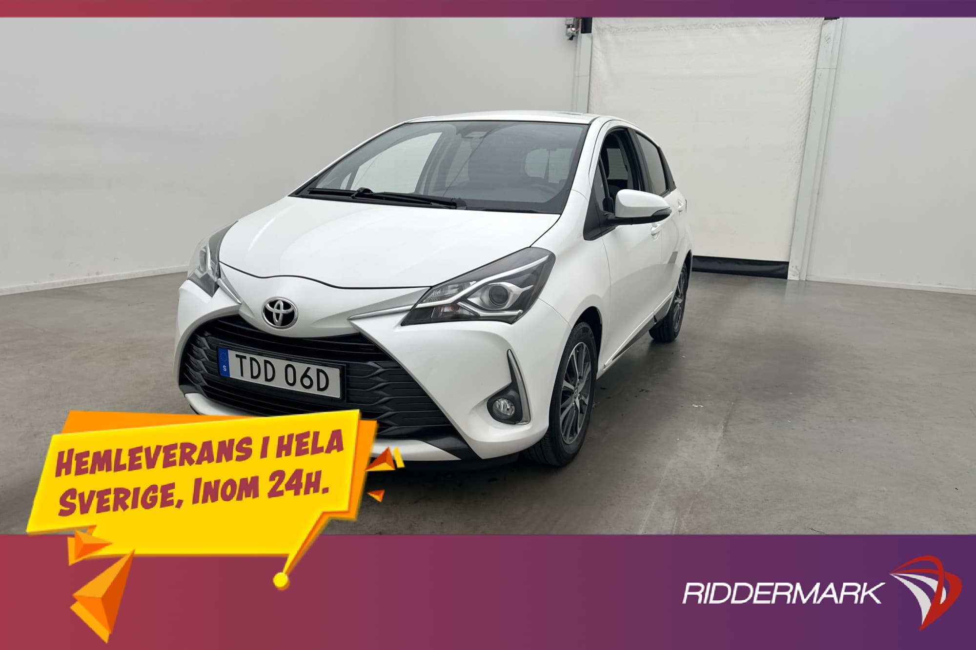 Toyota Yaris 1.5 111hk Y20 Kamera Bluetooth Farthållare