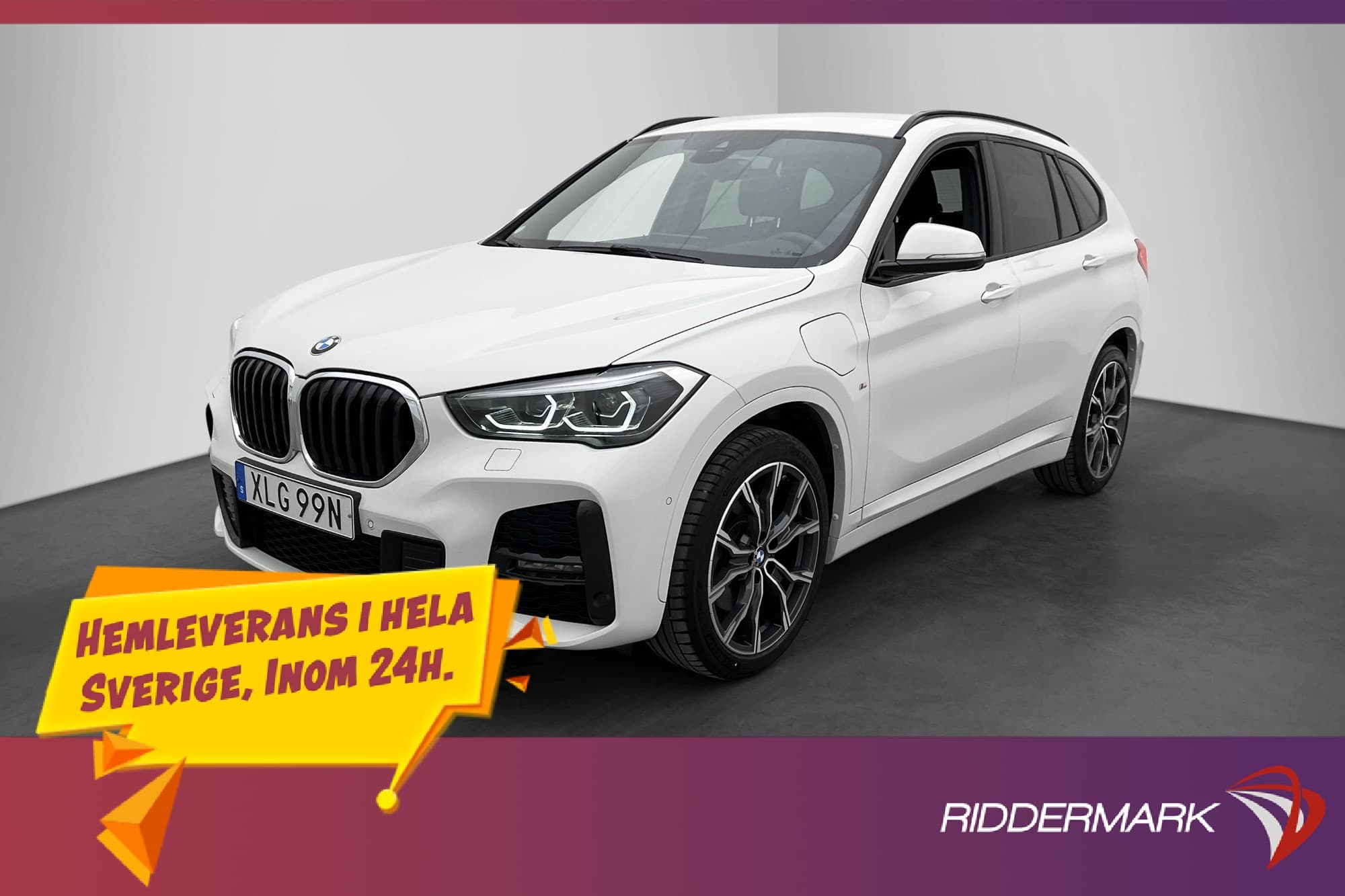 BMW X1 xDrive25e M Sport HUD Läder Kamera Navi Ambient