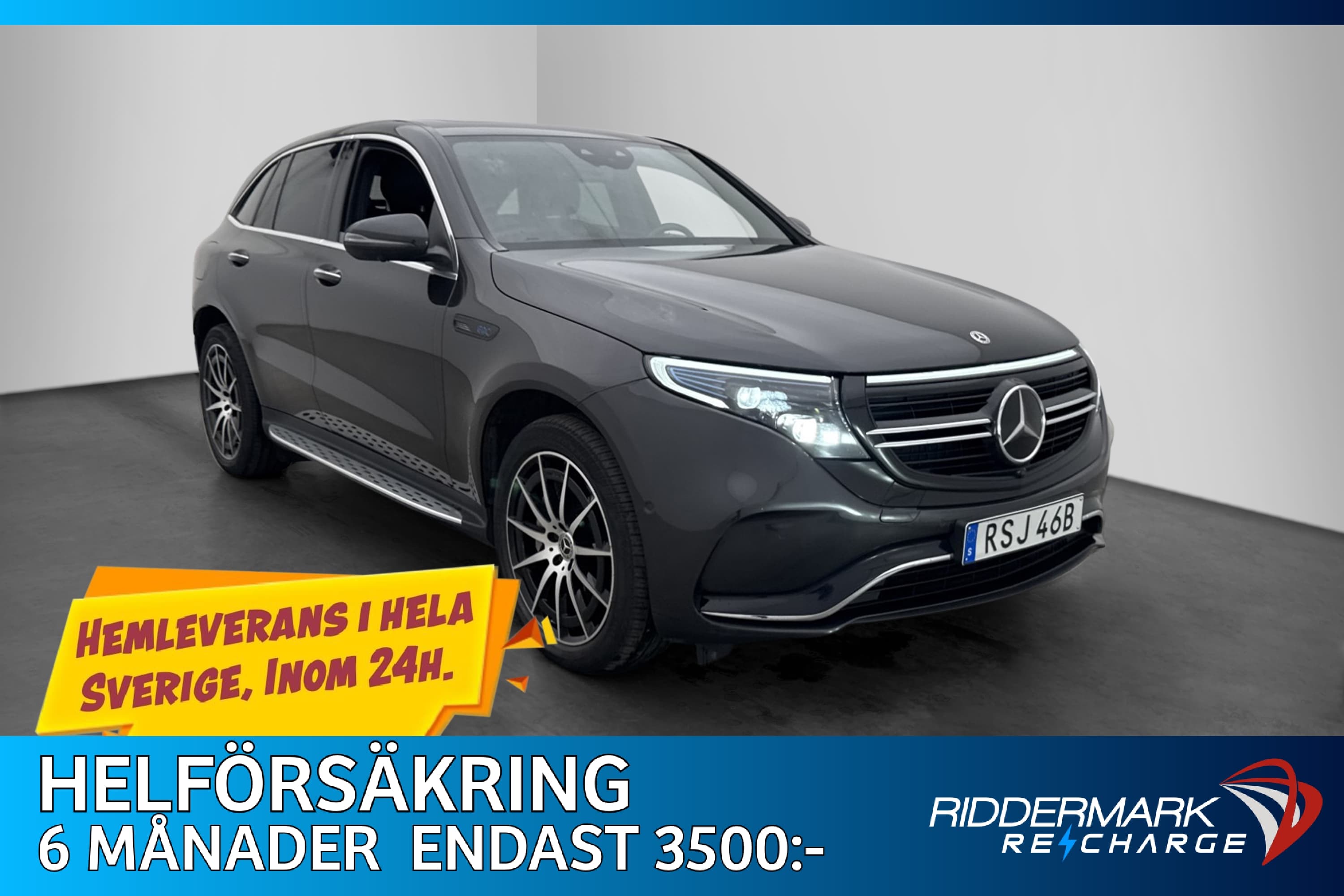 Mercedes-Benz EQC 400 4M AMG HUD Burm Wid Pano 360° Drag