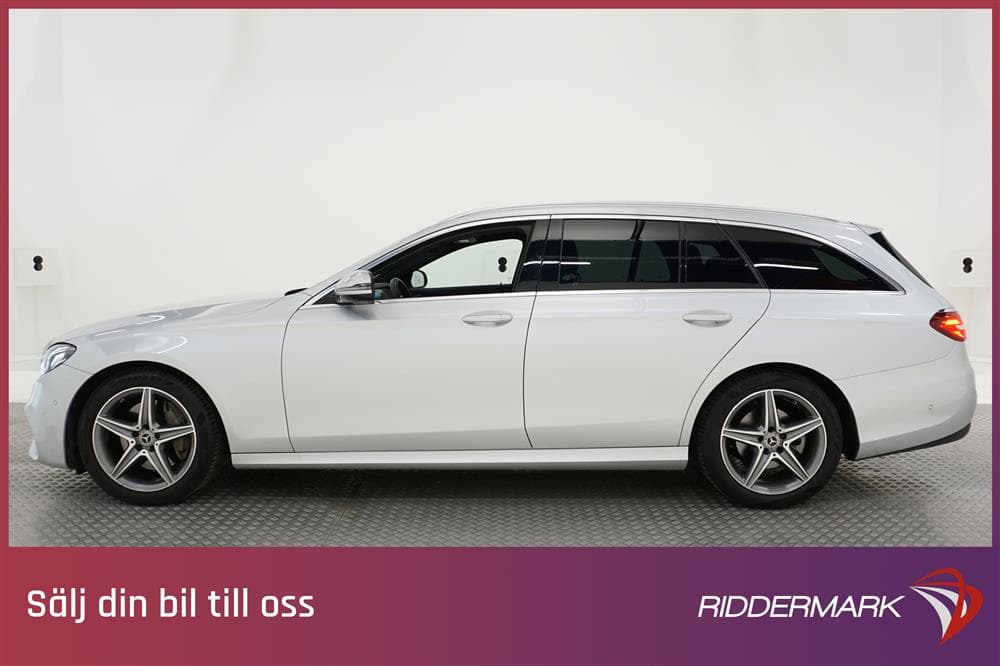 Mercedes-Benz E 220 d 194hk AMG Widescreen D-Värm Drag B-kamexteriör