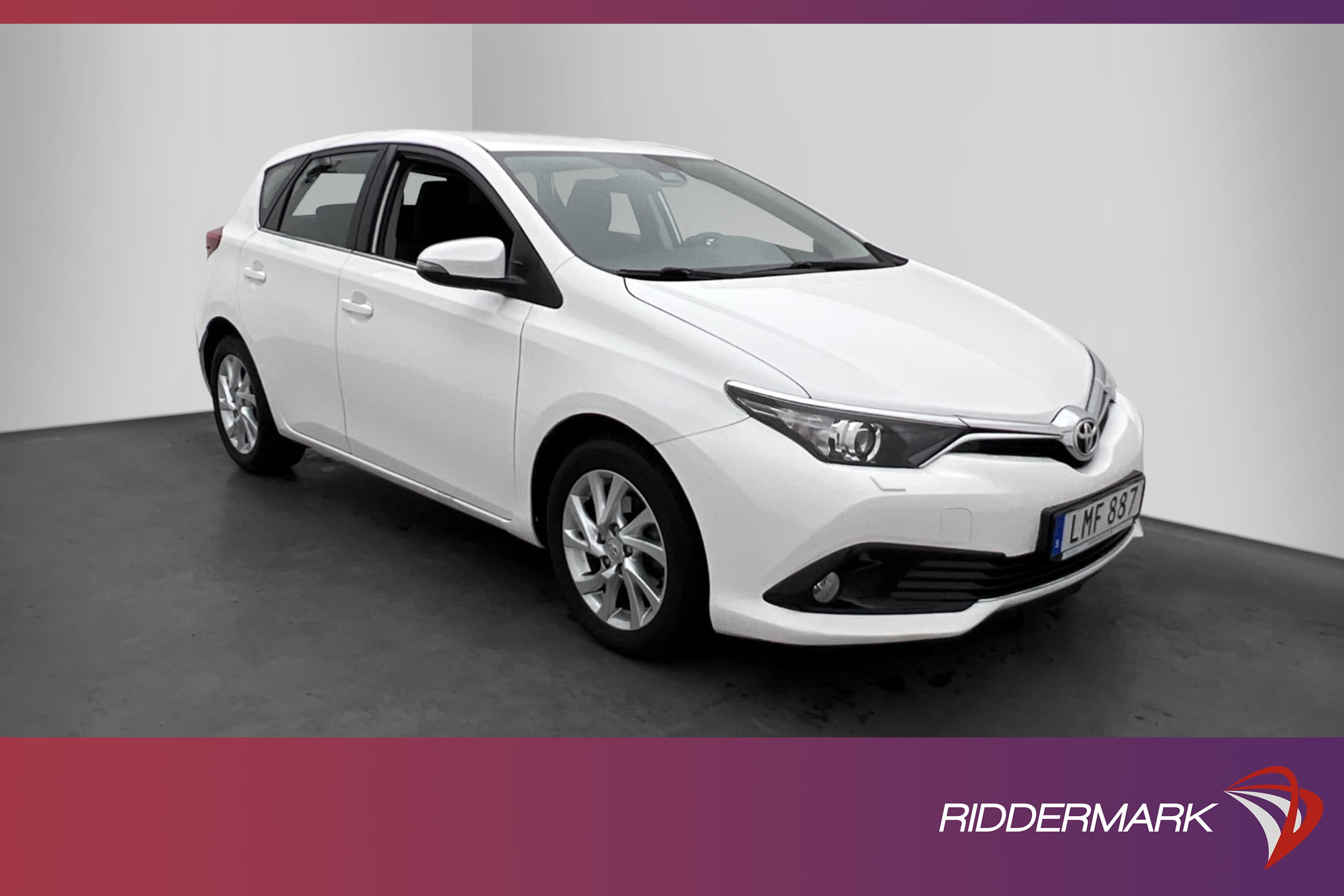 Toyota Auris 1.2 Turbo 116hk Kamera Farthållare Låg-Skatt