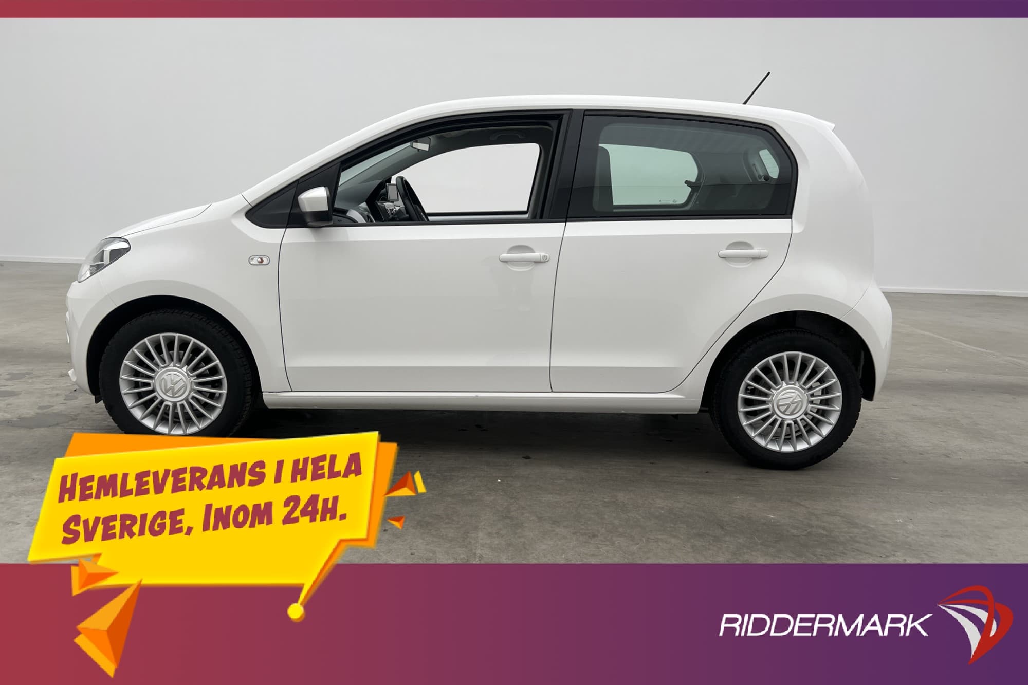 Volkswagen up! 1.0 75hk Navi Parkeringssensorer Farthållare