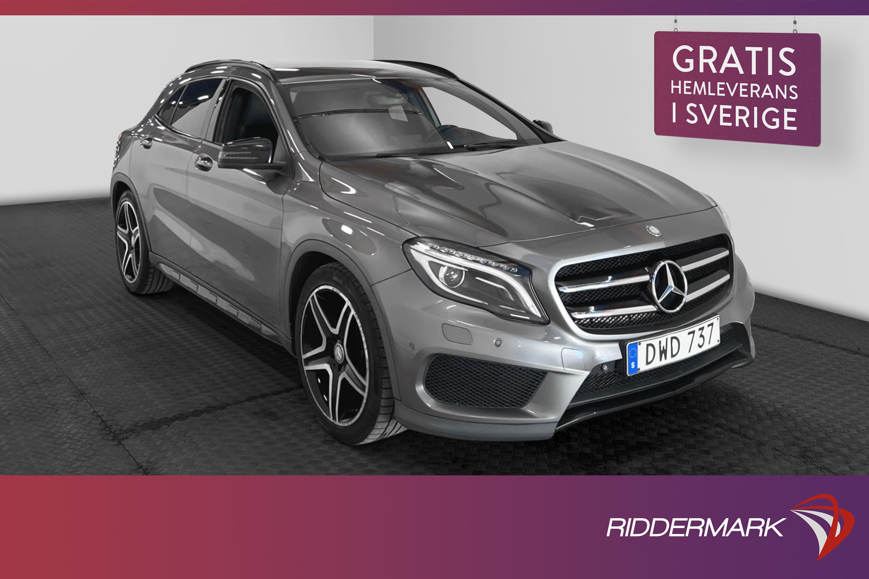 Mercedes-Benz GLA 200 CDI 4M 136hk AMG Sensorer Välservad  