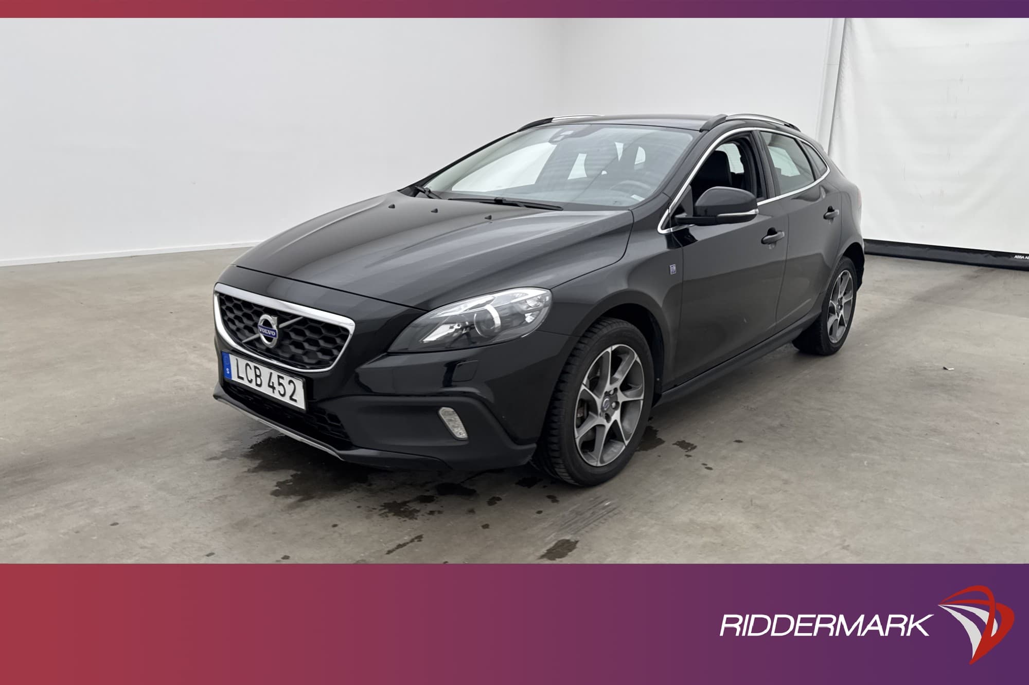 Volvo V40 Cross Country D2 Ocean Race Värmare Skinn Navi
