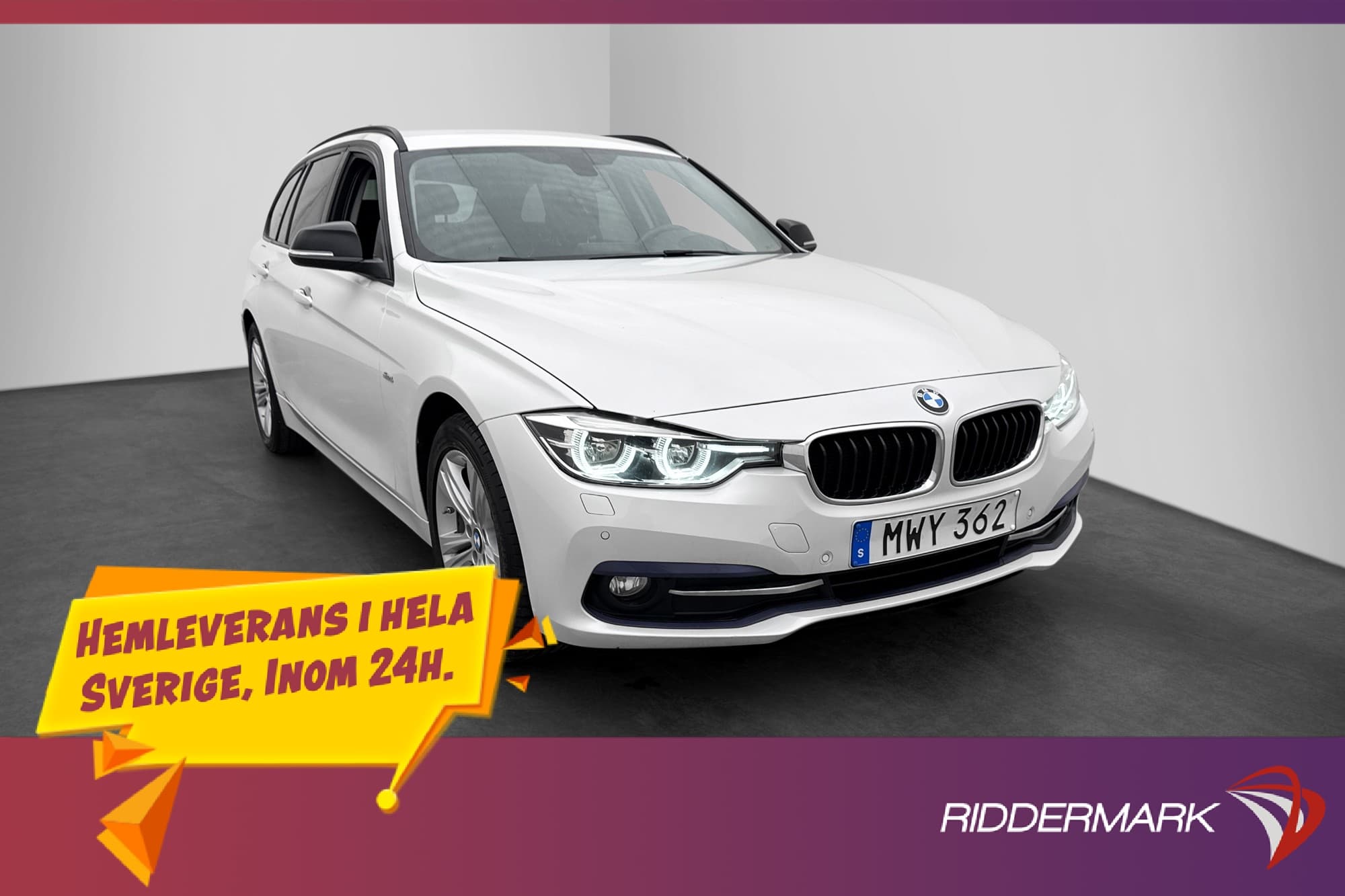 BMW 320 d xDrive Touring Sport line M-Ratt HiFi HUD Dragkrok