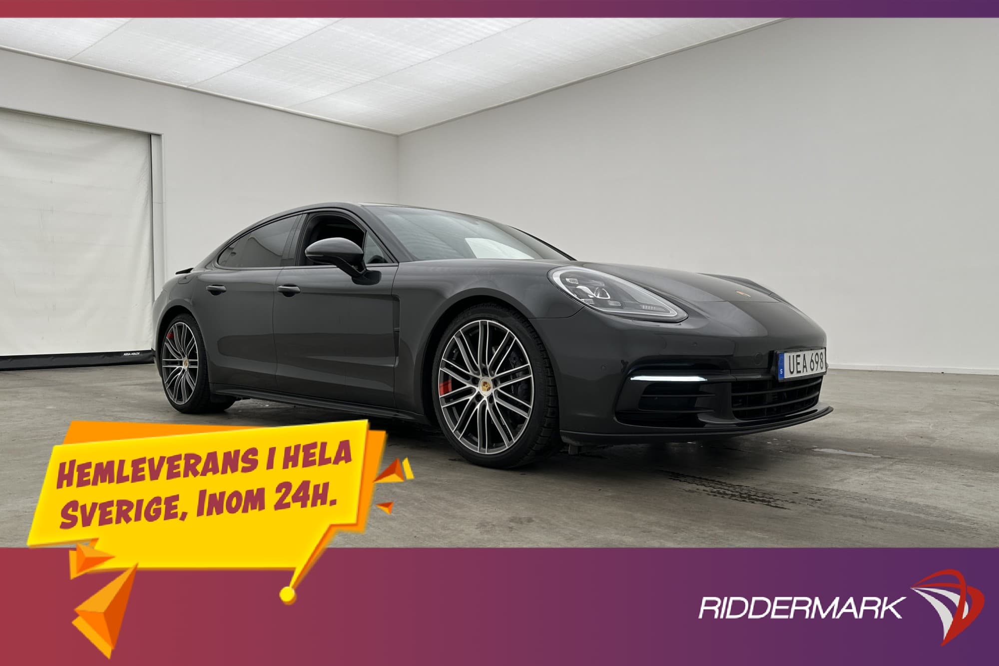 Porsche Panamera 4 PDK 330hk PASM Värmare Pano BOSE Kamera