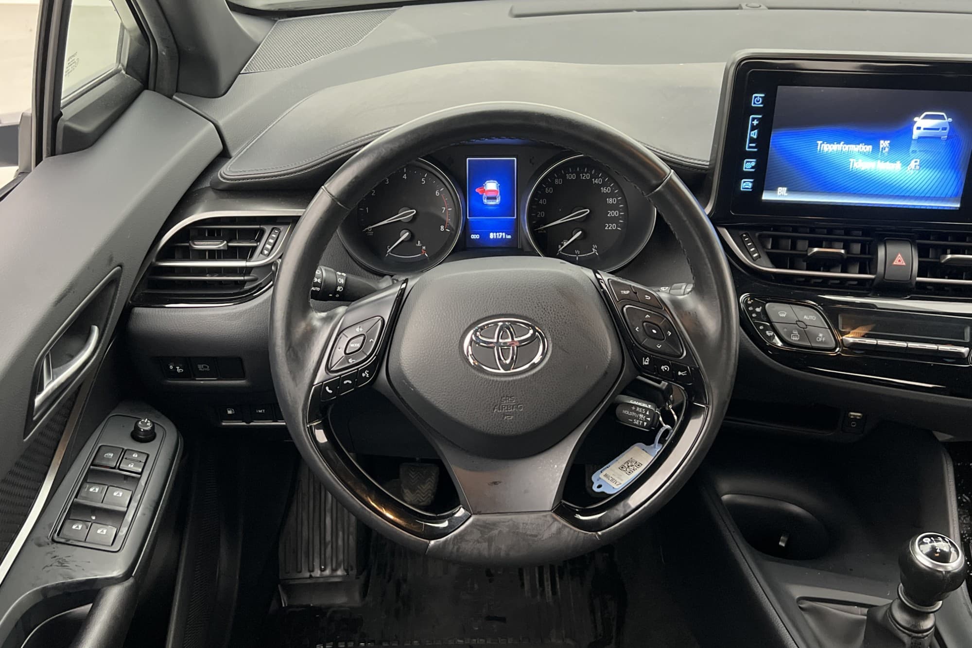 Toyota C-HR 1.2 Turbo 116hk Kamera Adaptiv-Fart