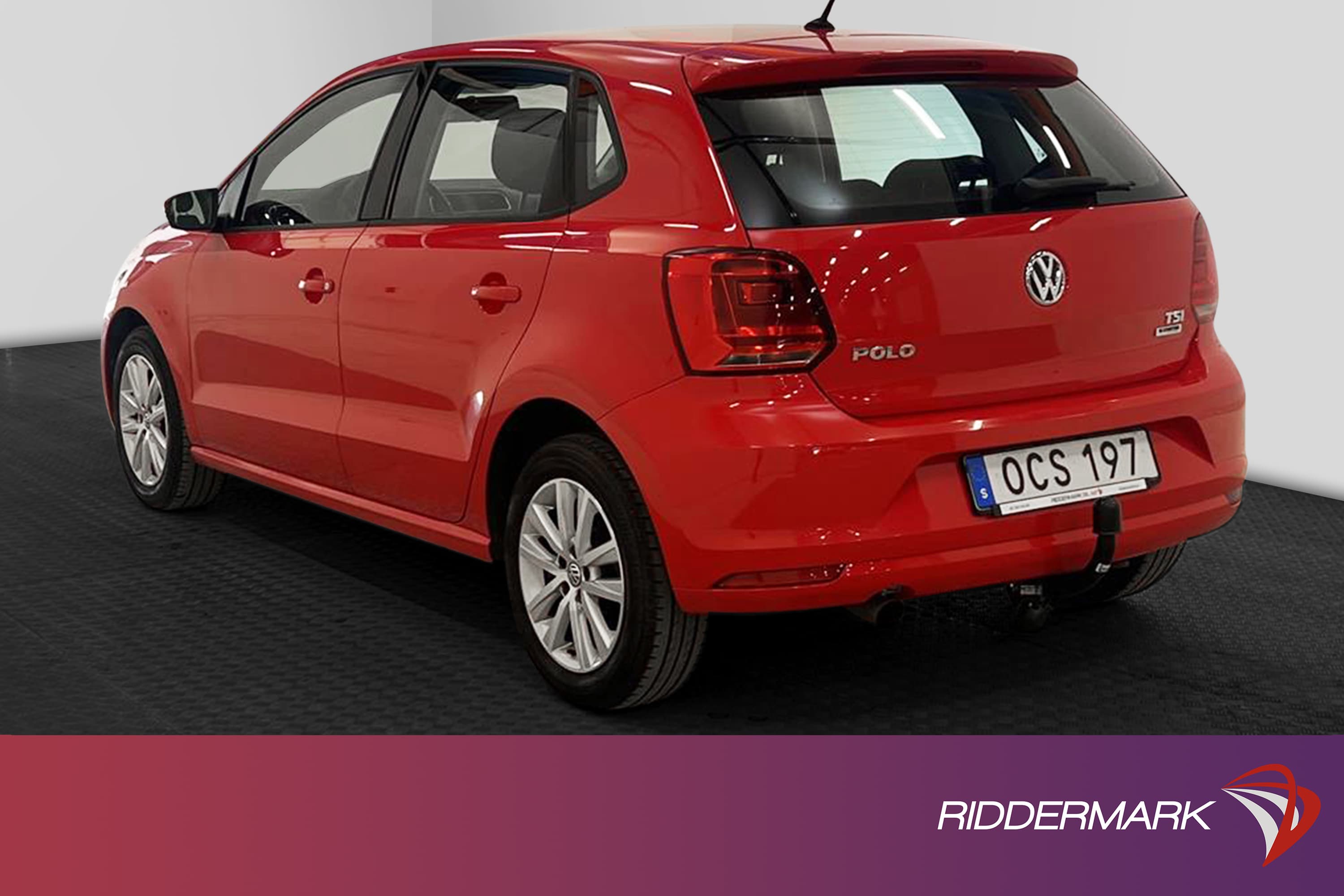 Volkswagen Polo 1.2 TSI 90hk Dragkrok Lågskatt 0.41L/Mil