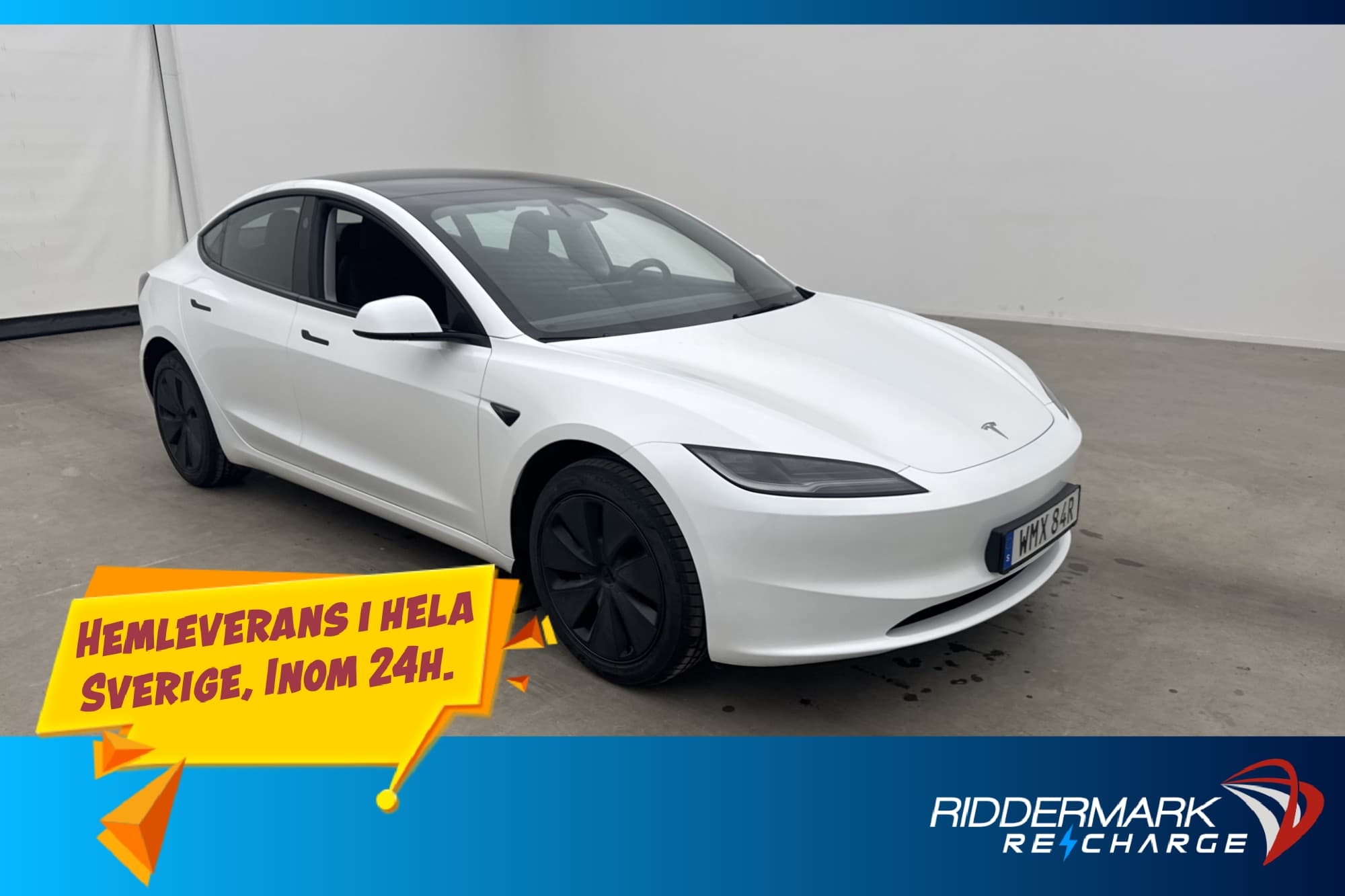 Tesla Model 3 Long Range Autopilot Svensksåld
