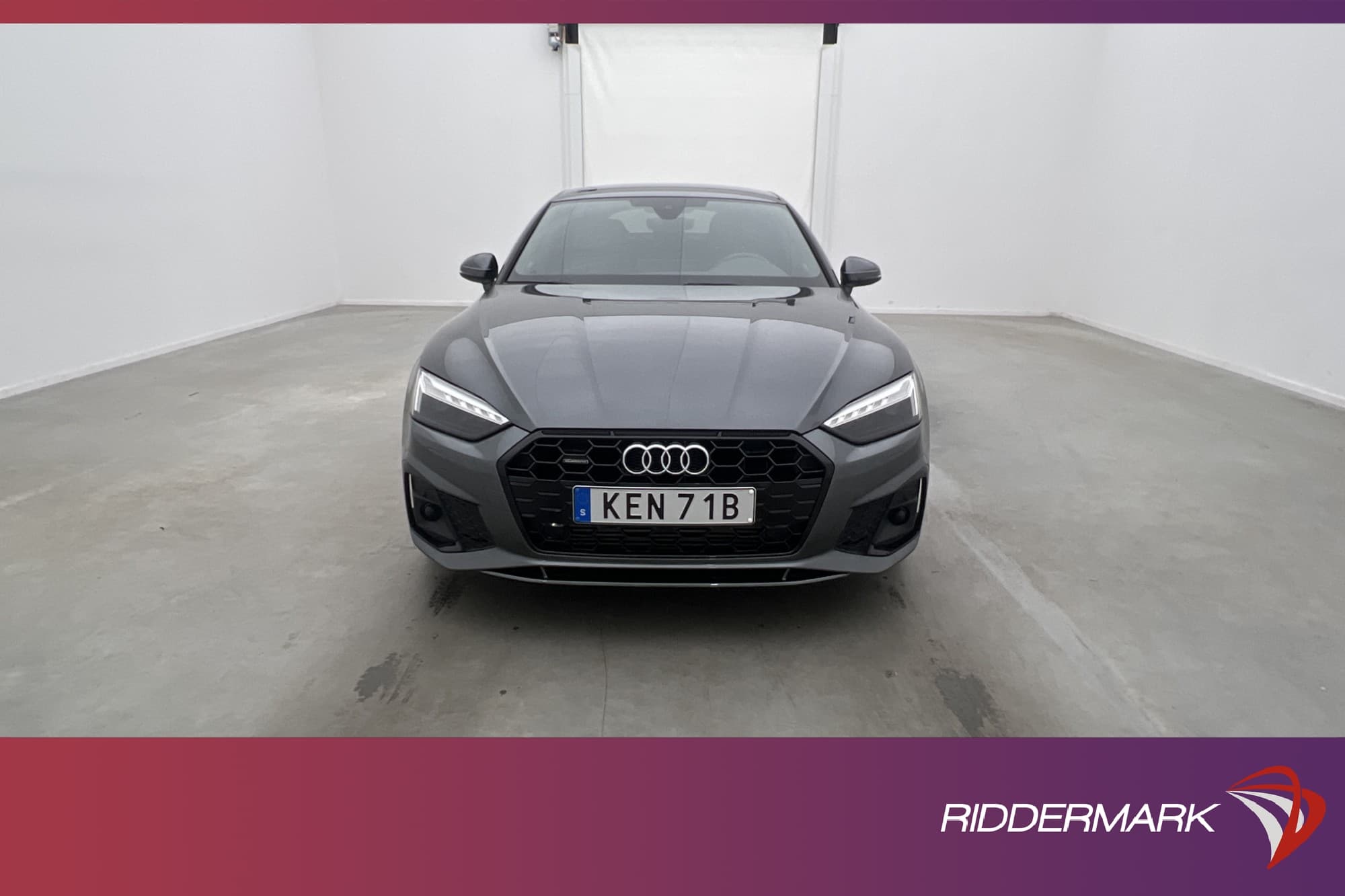Audi A5 45 TFSI Q 245hk S-Line Matrix Kamera Svart optik