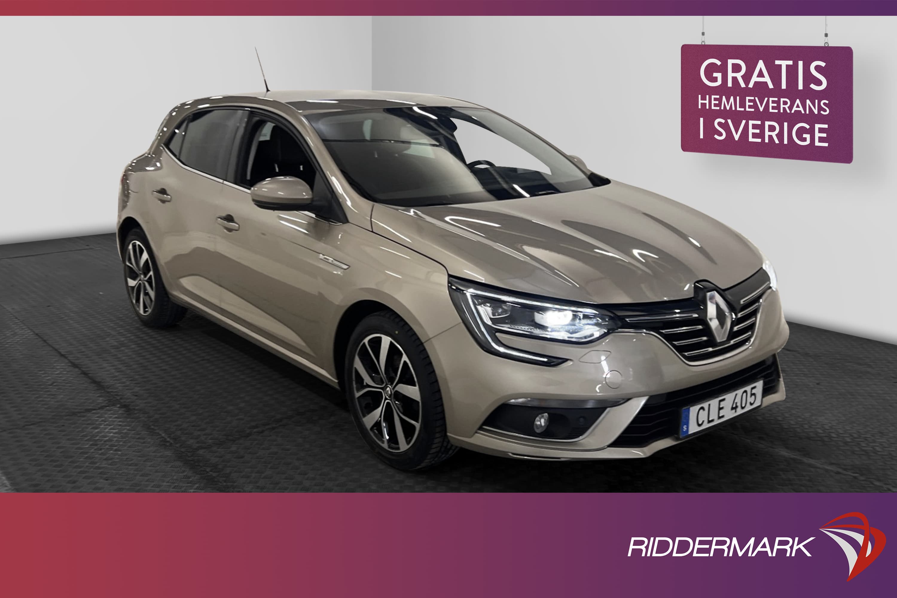 Renault Mégane 1.3 TCe 140hk BOSE Kamera HUD Navi Välservad