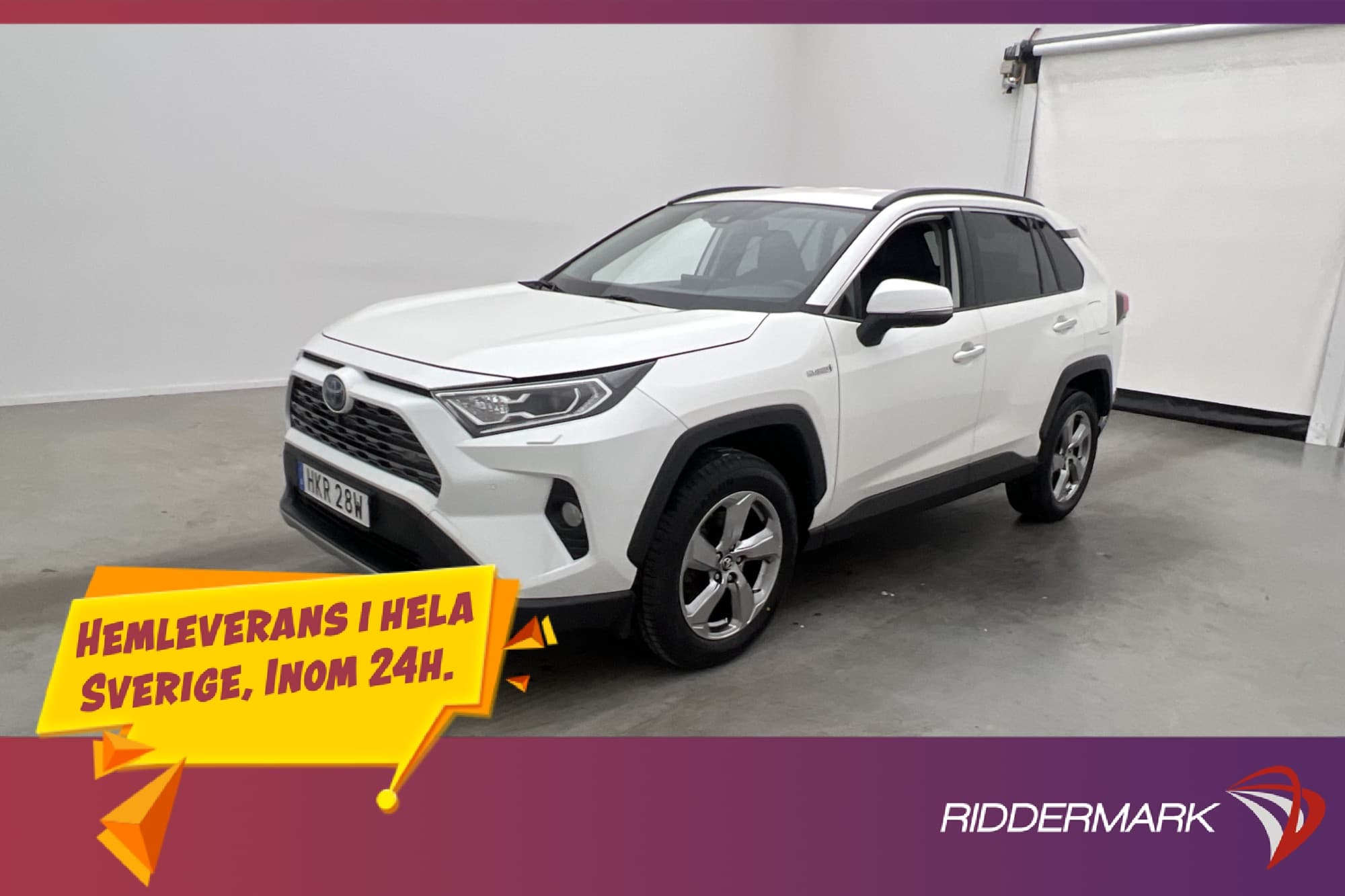 Toyota RAV4 Hybrid 218hk Executive Premium 360° Navi Skinn