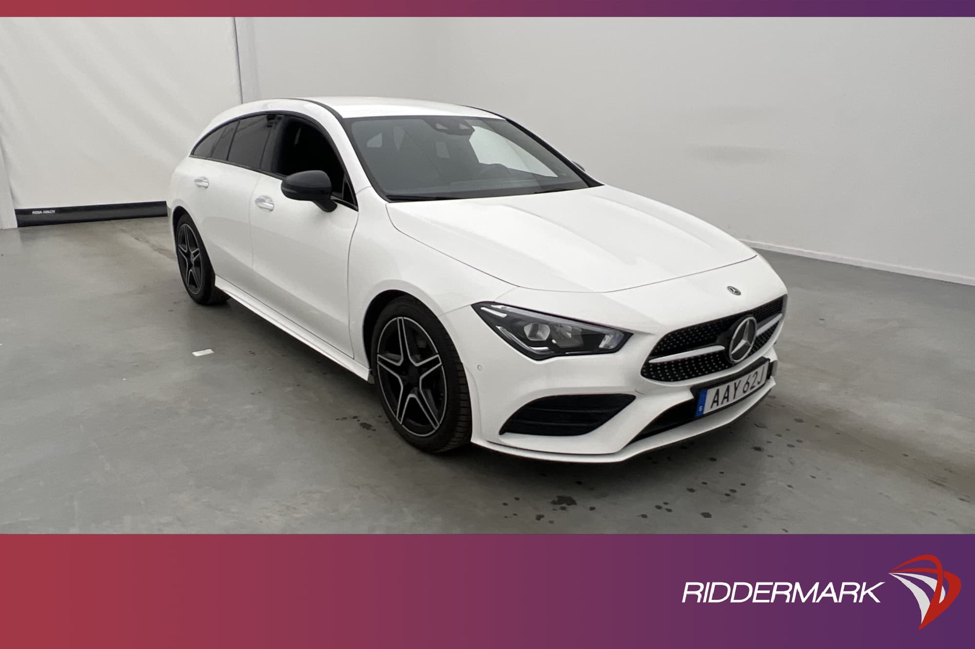 Mercedes-Benz CLA 220 190hk AMG Widescreen Burm Kamera Drag