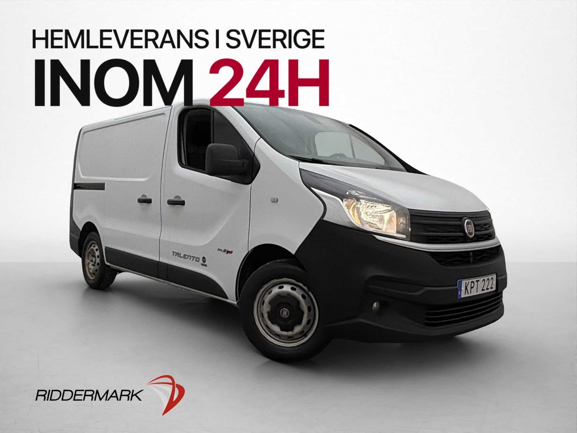 Fiat Talento 1.6 Ecojet 3-Sits Bluetooth 0.65 L/Mil 1-ÄGARE