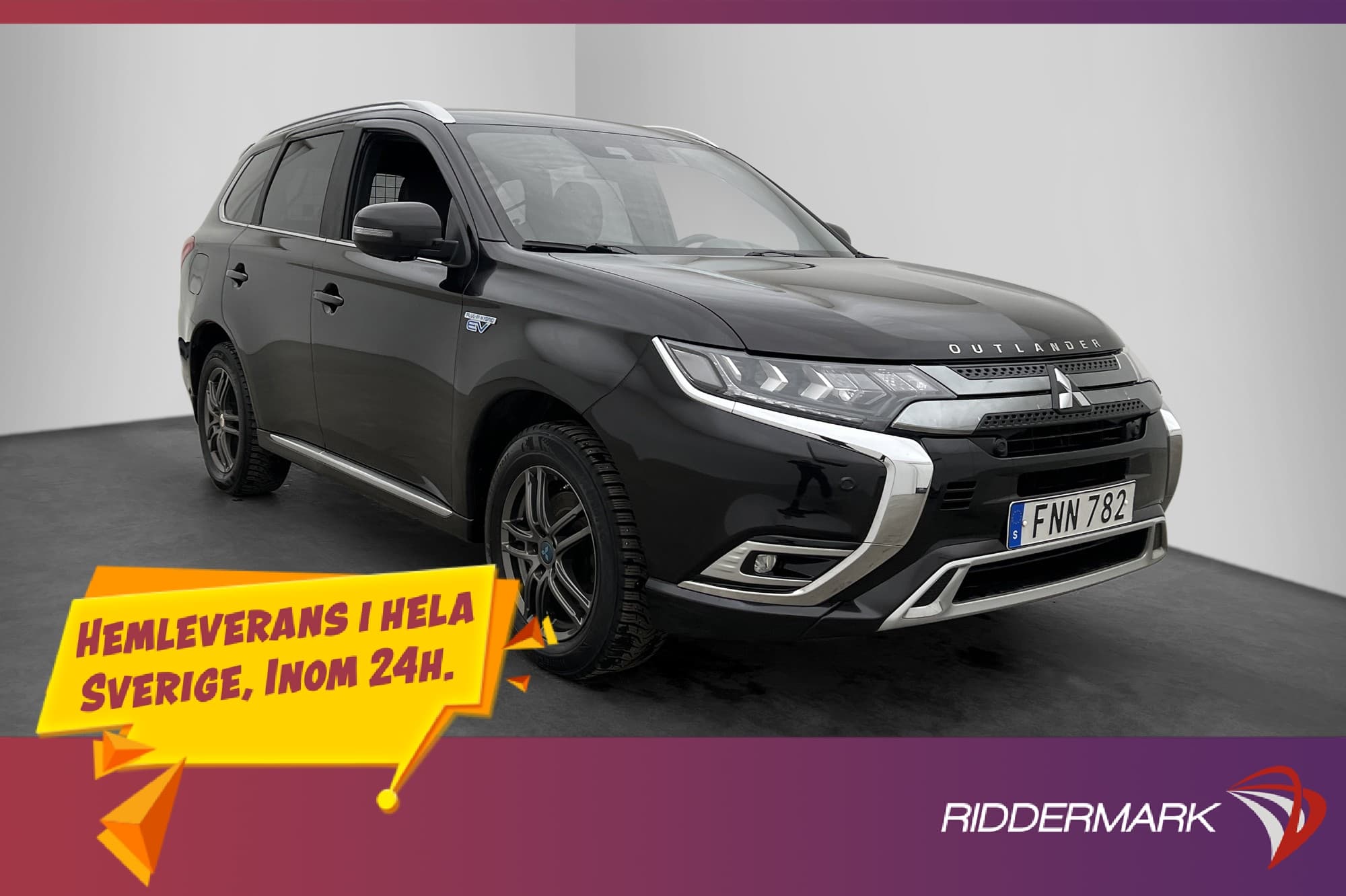 Mitsubishi Outlander PHEV 224hk AWD Business 360° Pano Drag