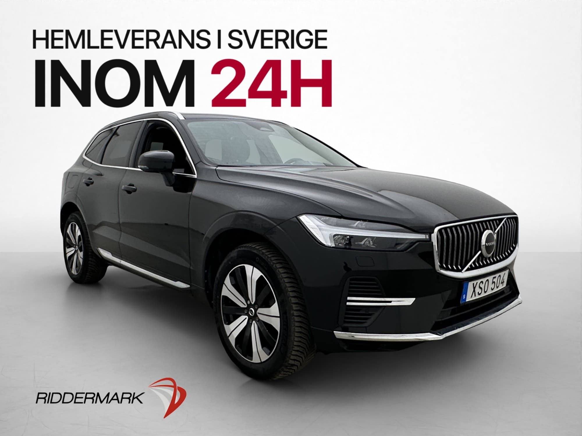 Volvo XC60 Recharge T6 AWD Moms Pano H/K Drag Skinn Kamera