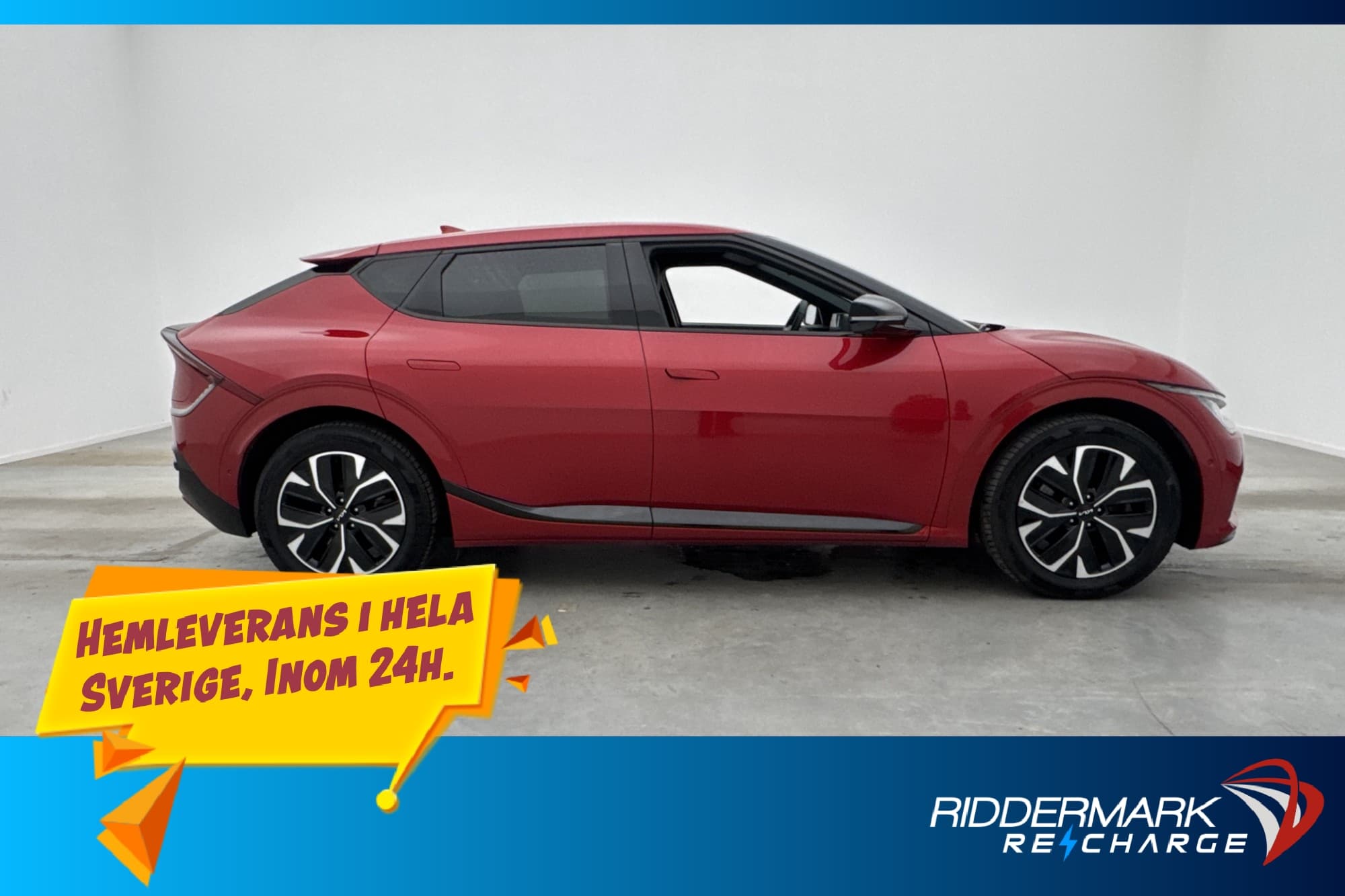 Kia EV6 77.4 kWh AWD GT-Line Meridian HUD 360° Drag Värm