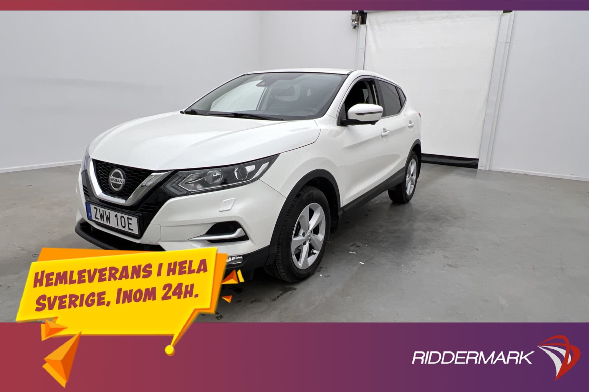 Nissan Qashqai 1.3 DIG-T 160hk N-Connecta Dragkrok 360° Navi