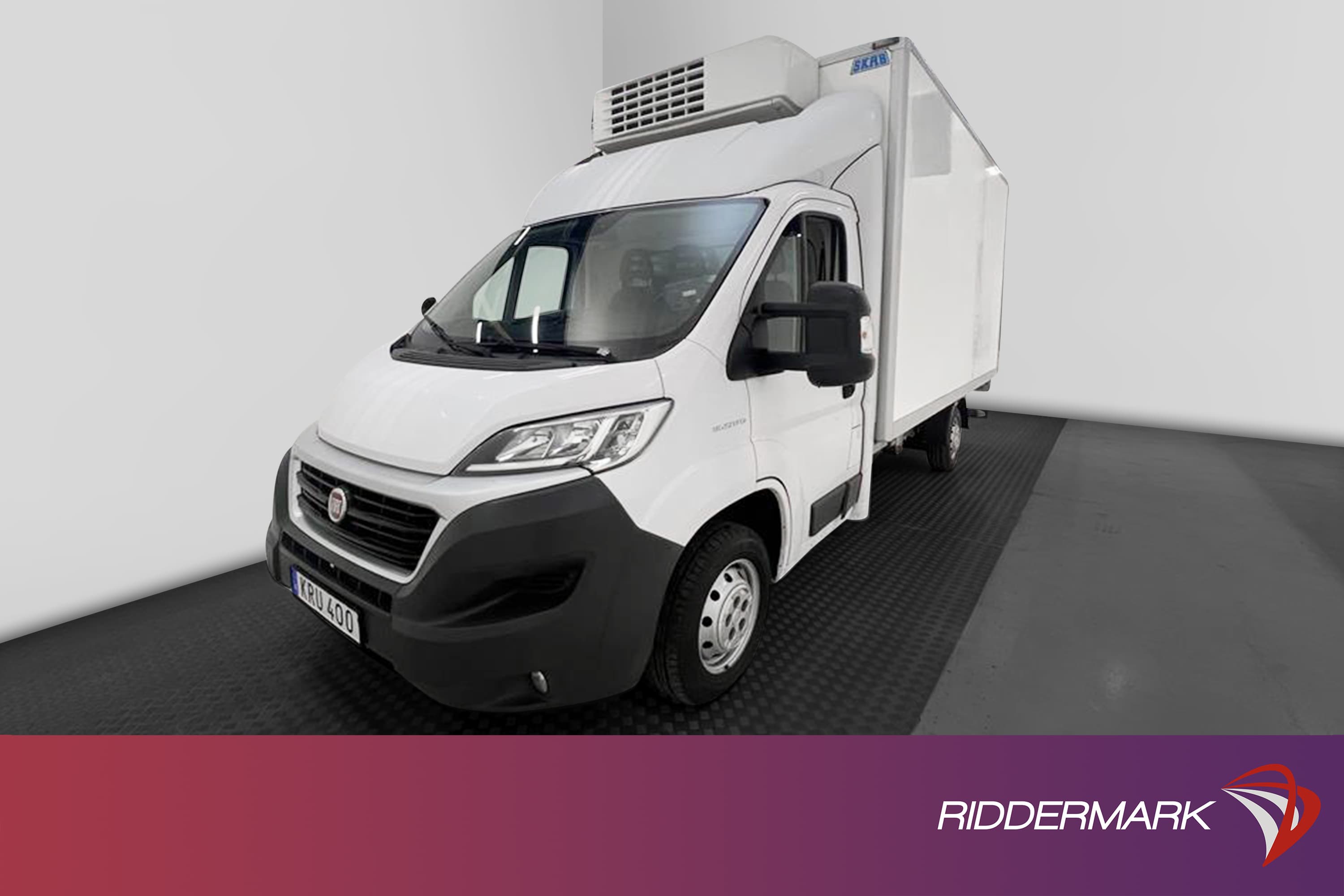 Fiat Ducato 2.3 Kylbil Bakgavel Sidodörr Värmare Moms