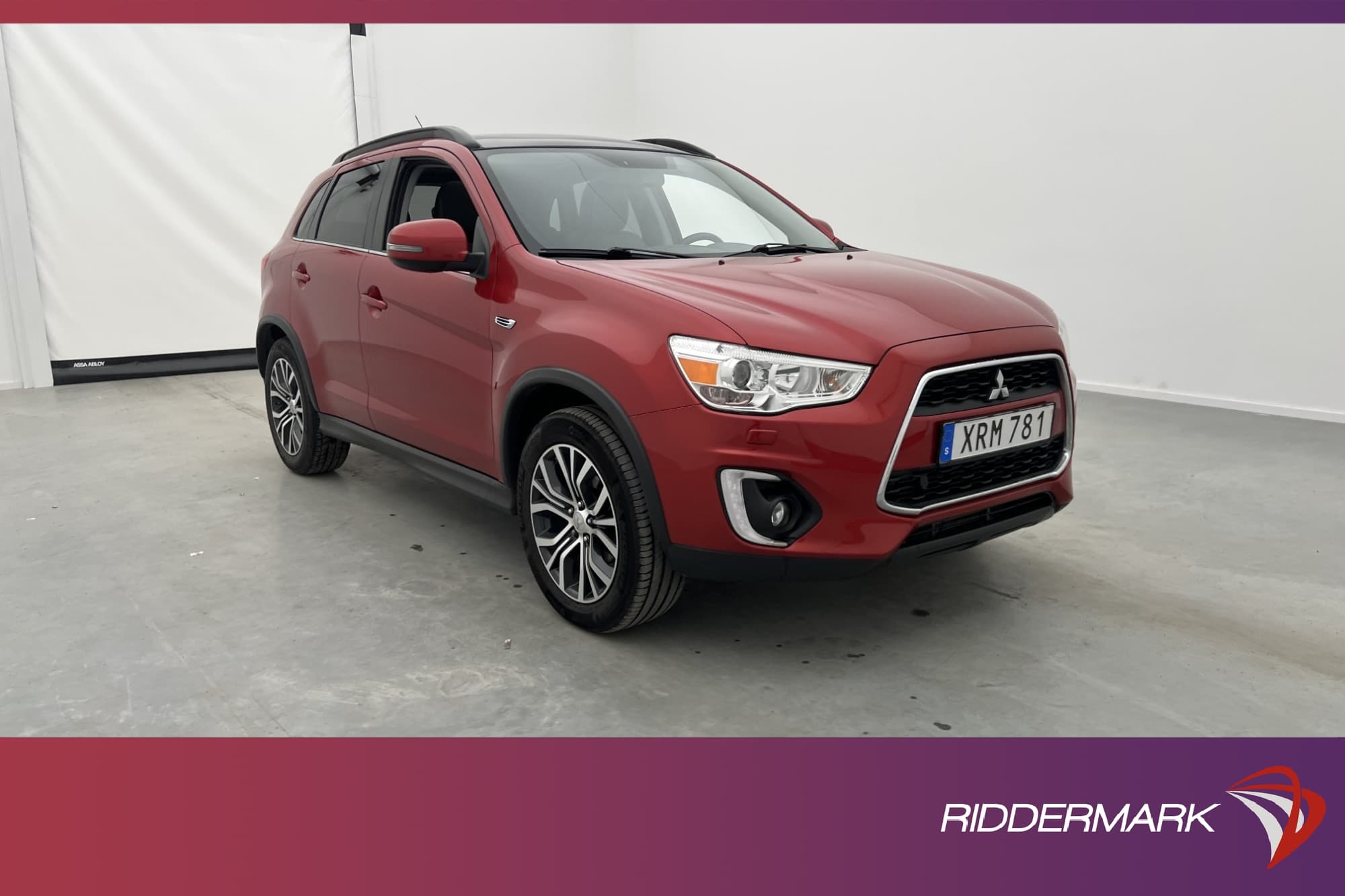 Mitsubishi ASX 2.2 4WD M&K Värm Navi Drag Pano B-Kam