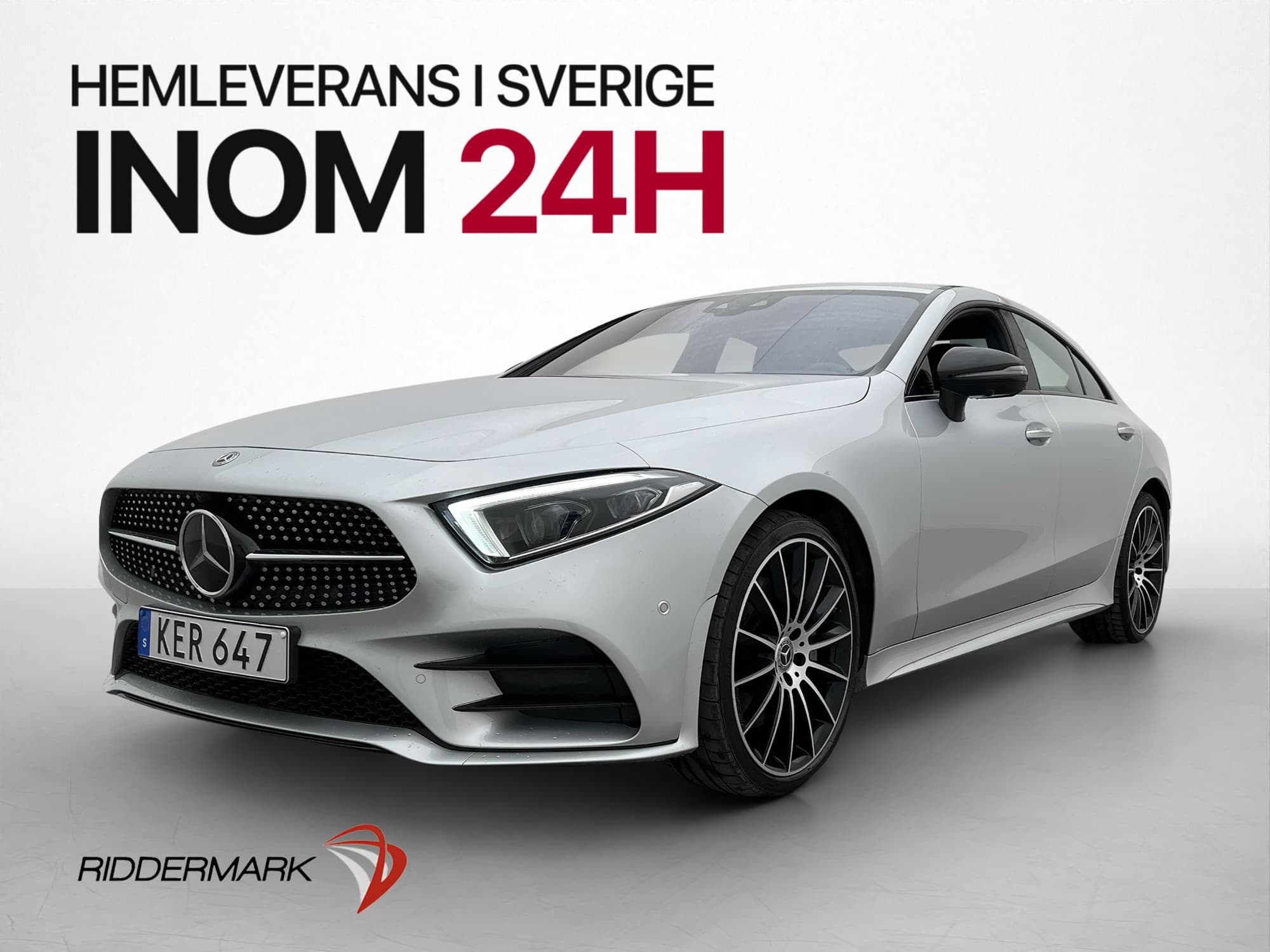 Mercedes-Benz CLS Coupé 450 4M AMG Wide P-Värm Burmester