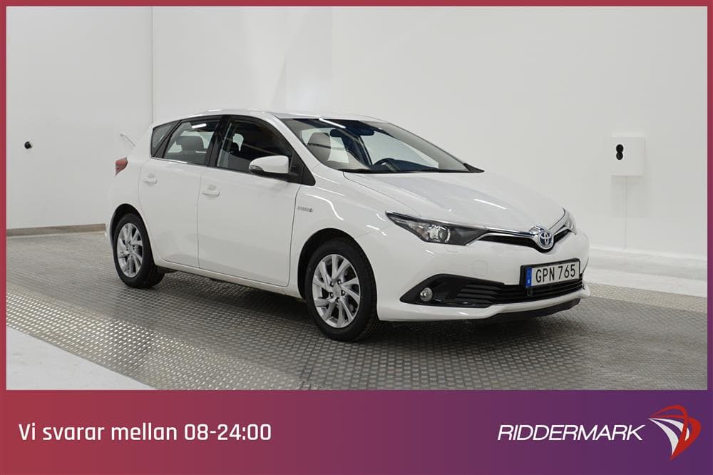 Toyota Auris 1.8 Hybrid 136hk B-Kam L-Assist 0,35L/mil