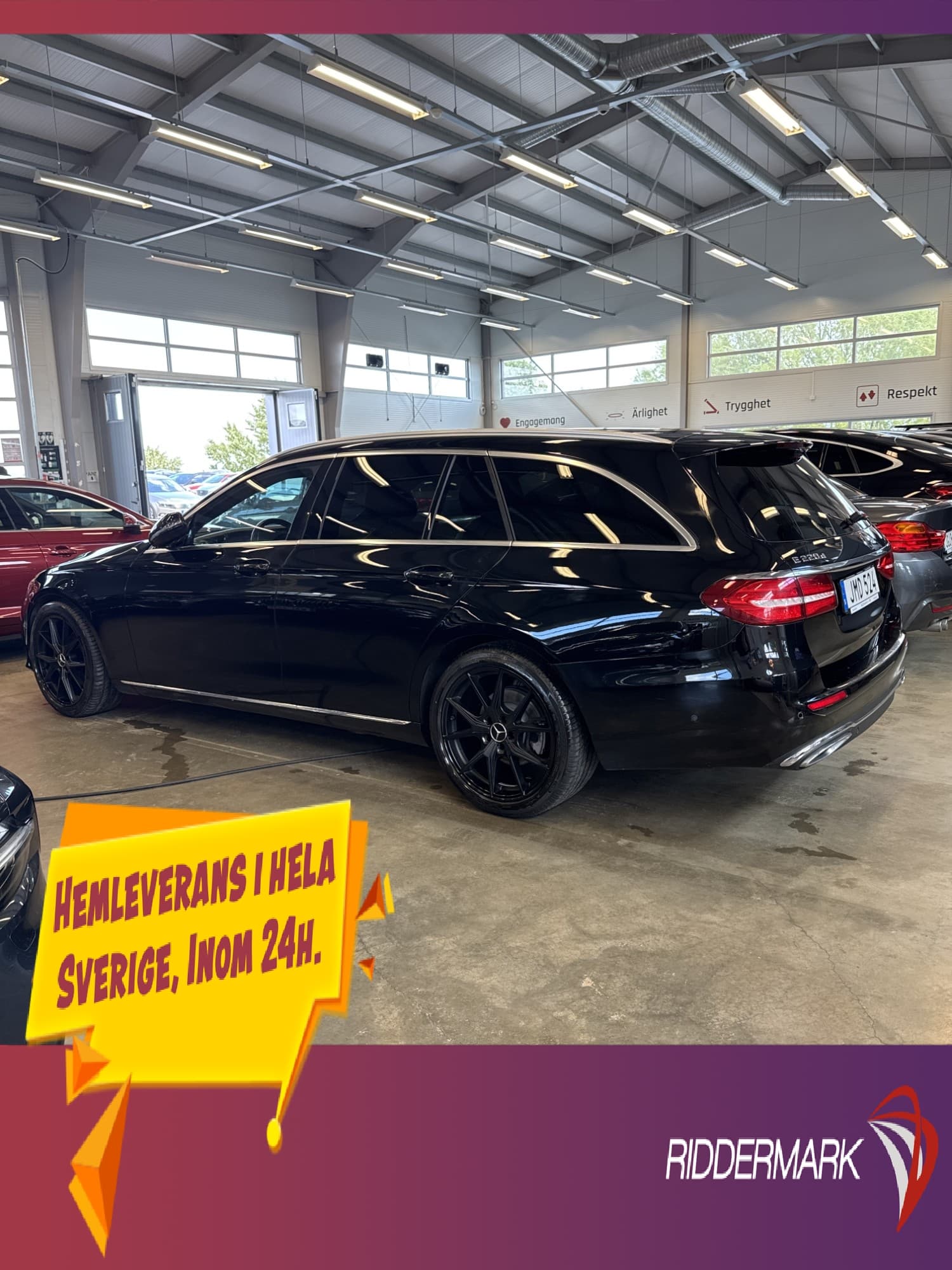 Mercedes-Benz E 220 d 184hk Avantgarde Navi Kamera Ambient