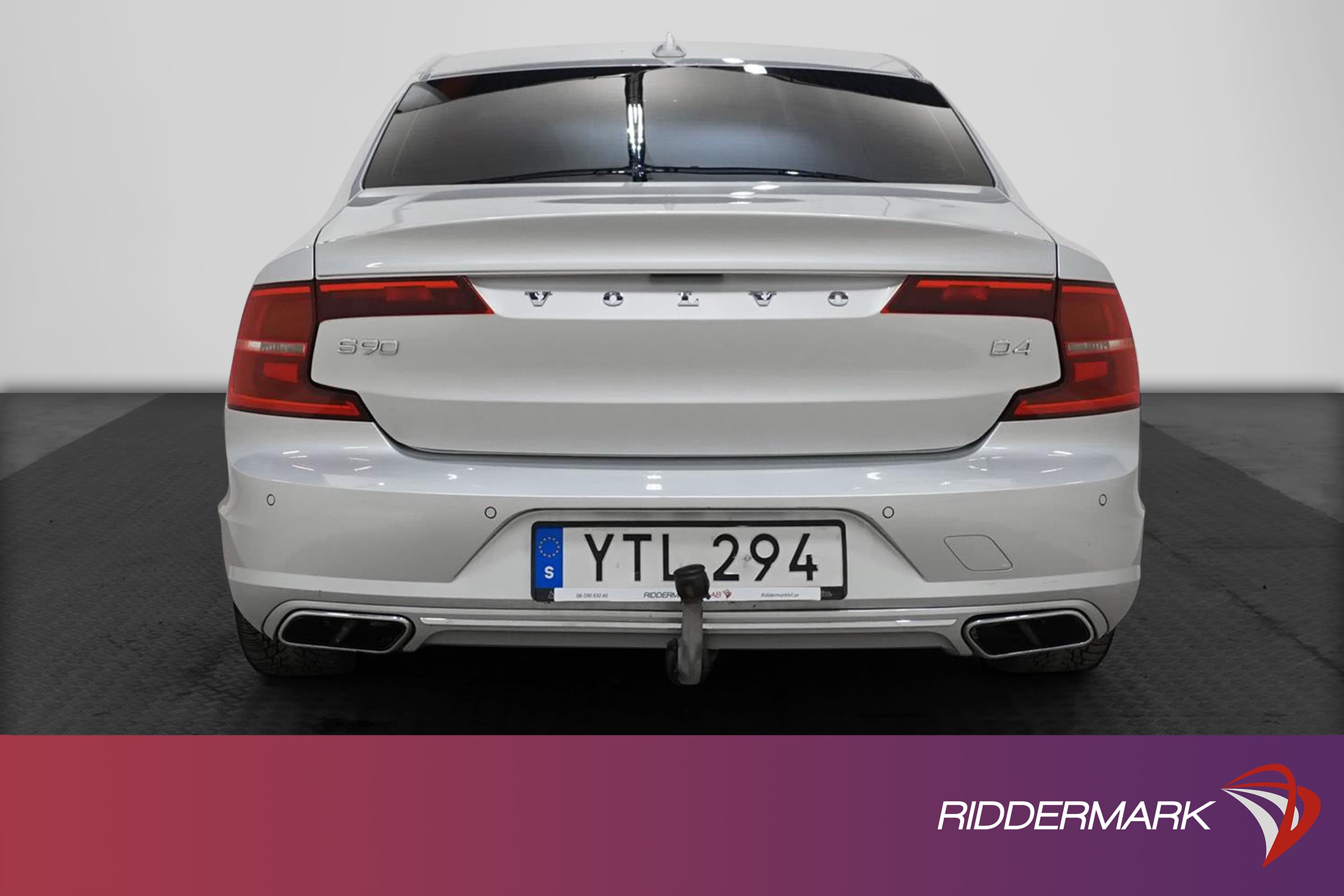 Volvo S90 D4 190hk Voc D-Värmare Dragkrok Keyless Navi BLIS