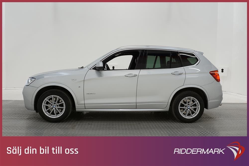 BMW X3 xDrive20d 190hk M Sport M-värm Pano Navi Drag H/Kexteriör