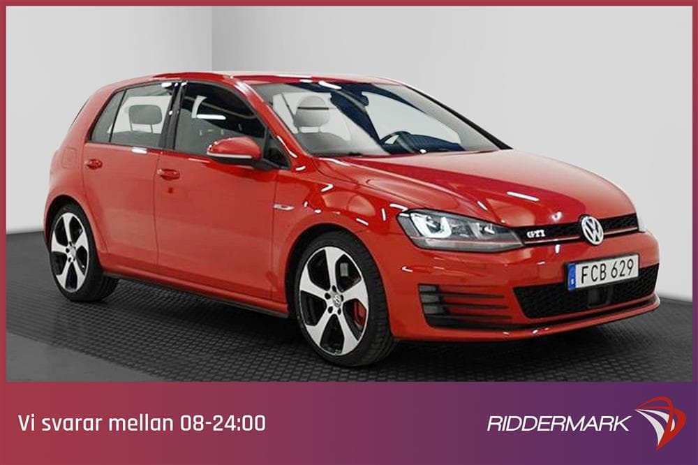 Volkswagen Golf GTI Performance 230hk Pluspaketexteriör