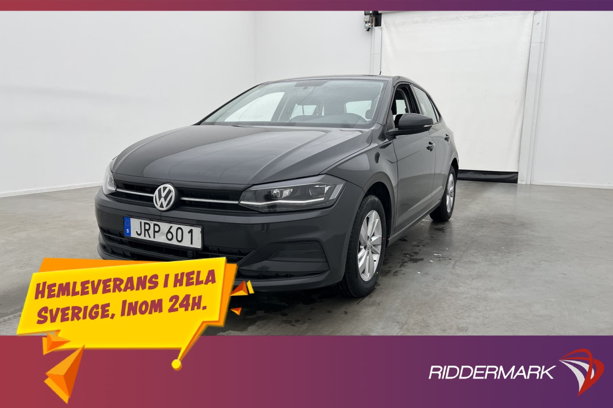 Volkswagen Polo 1.0 TSI BlueMotion 95hk M&K-Värmare Lågskatt