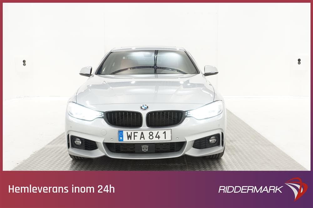 BMW 435d 313hk xDrive M-Sport Skinn Taklucka H/K HUD Naviexteriör