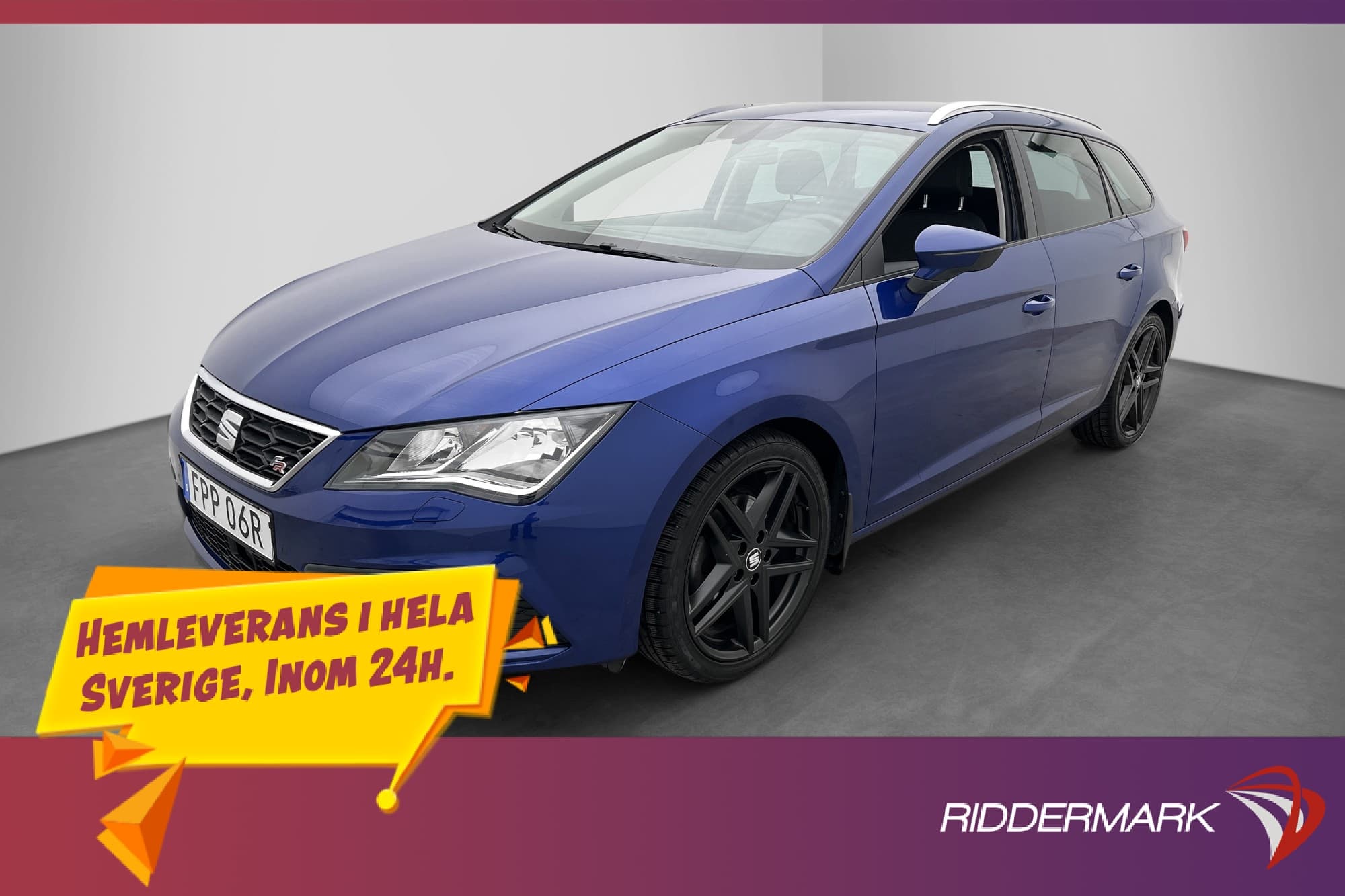 SEAT Leon ST 1.5 TSI FR 2-Brukare Cockpit Dragkrok CarPlay