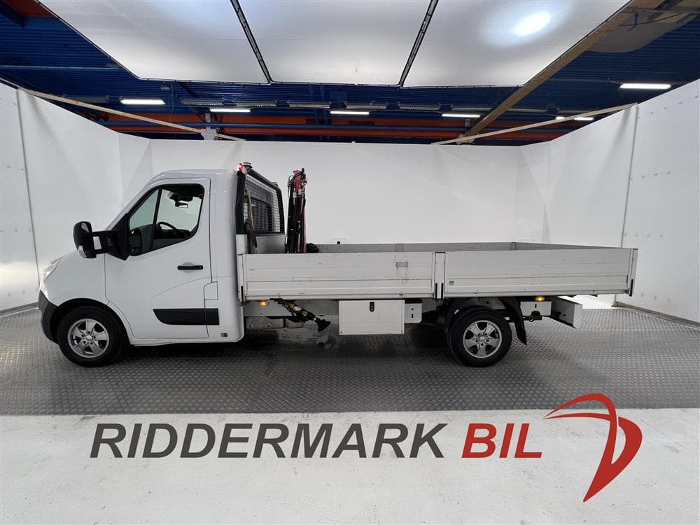 Renault Master 2.3 dCi Kranbil 146hk L4 3-sits Moms