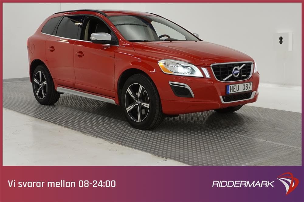 Volvo XC60 D3 163hk AWD R-Design D-Värm VOC Pano Skinn Naviexteriör