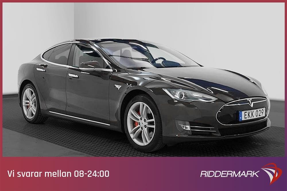 Tesla Model S P85 Pano Backkamera Svensksåldexteriör