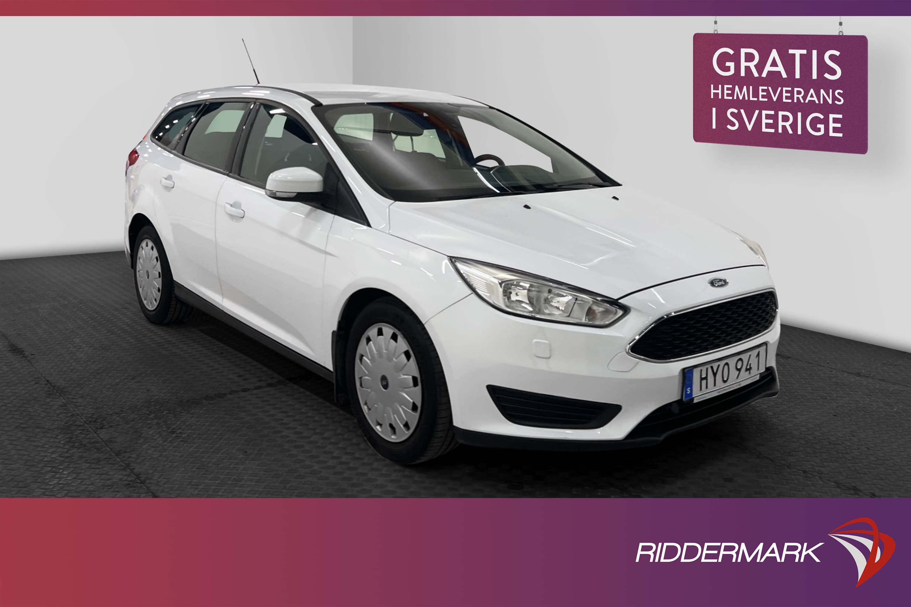 Ford Focus Kombi 1.5 TDCi ECOnet M-värm P-sensor 0.34L/mil